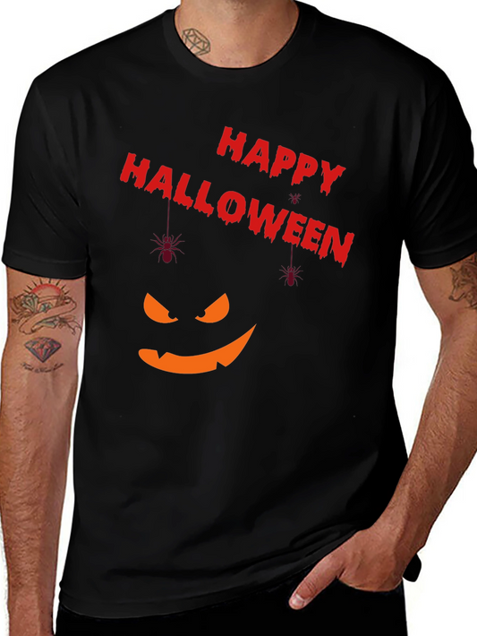 Happy Halloween Pumpkin Face T-Shirt