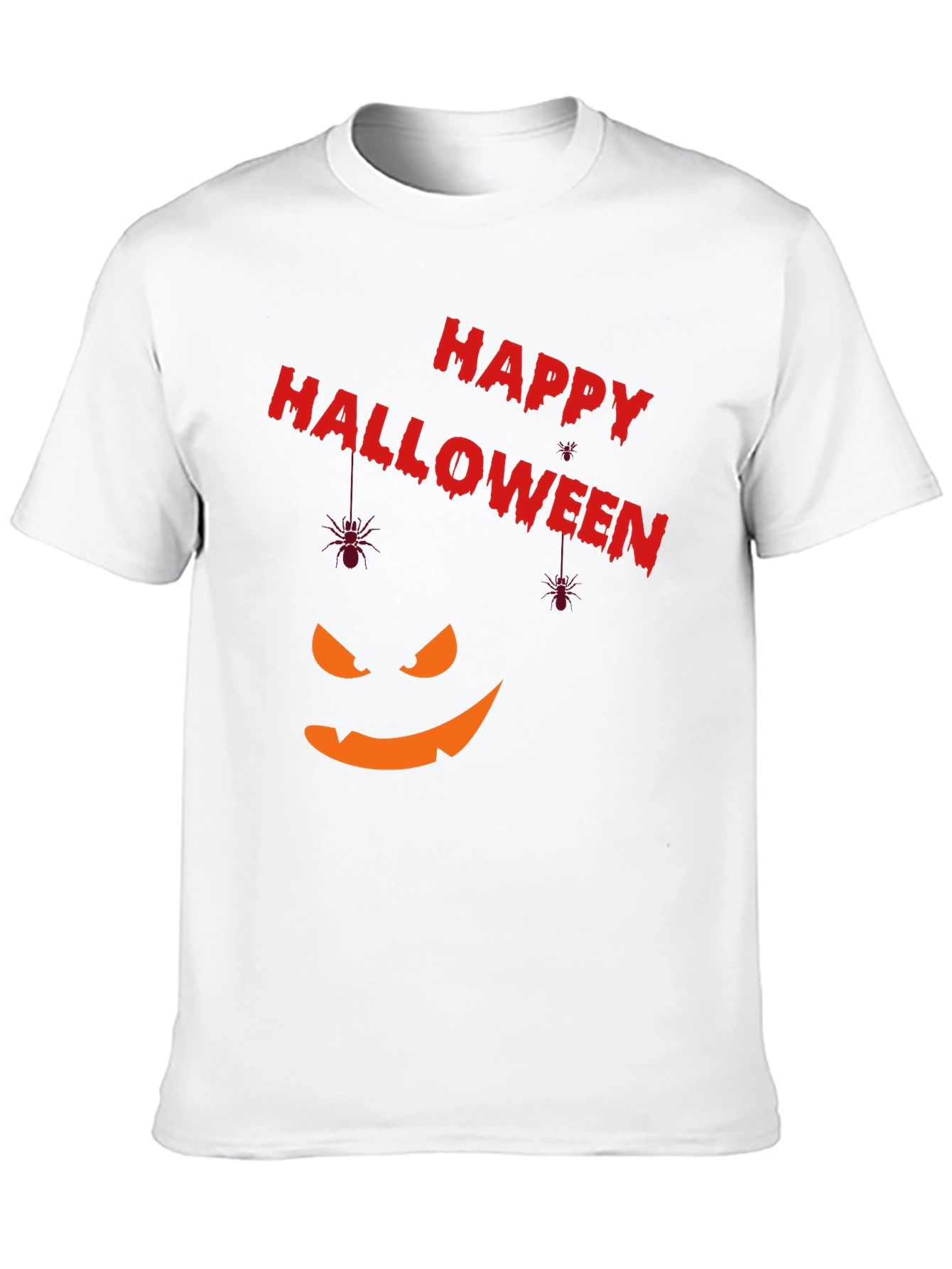 Happy Halloween Pumpkin Face T-Shirt