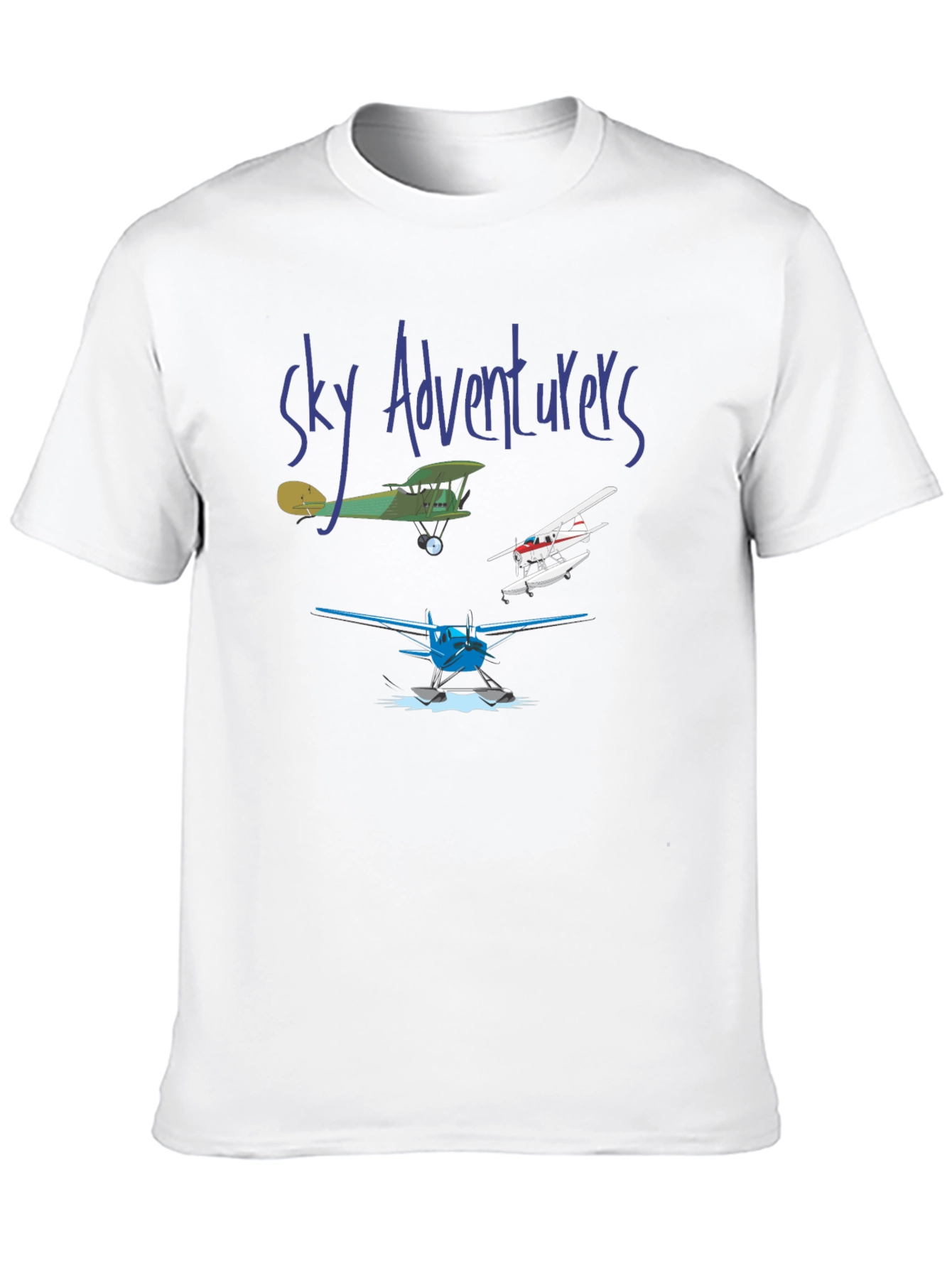 Sky Adventures T-Shirt - Airplane Design
