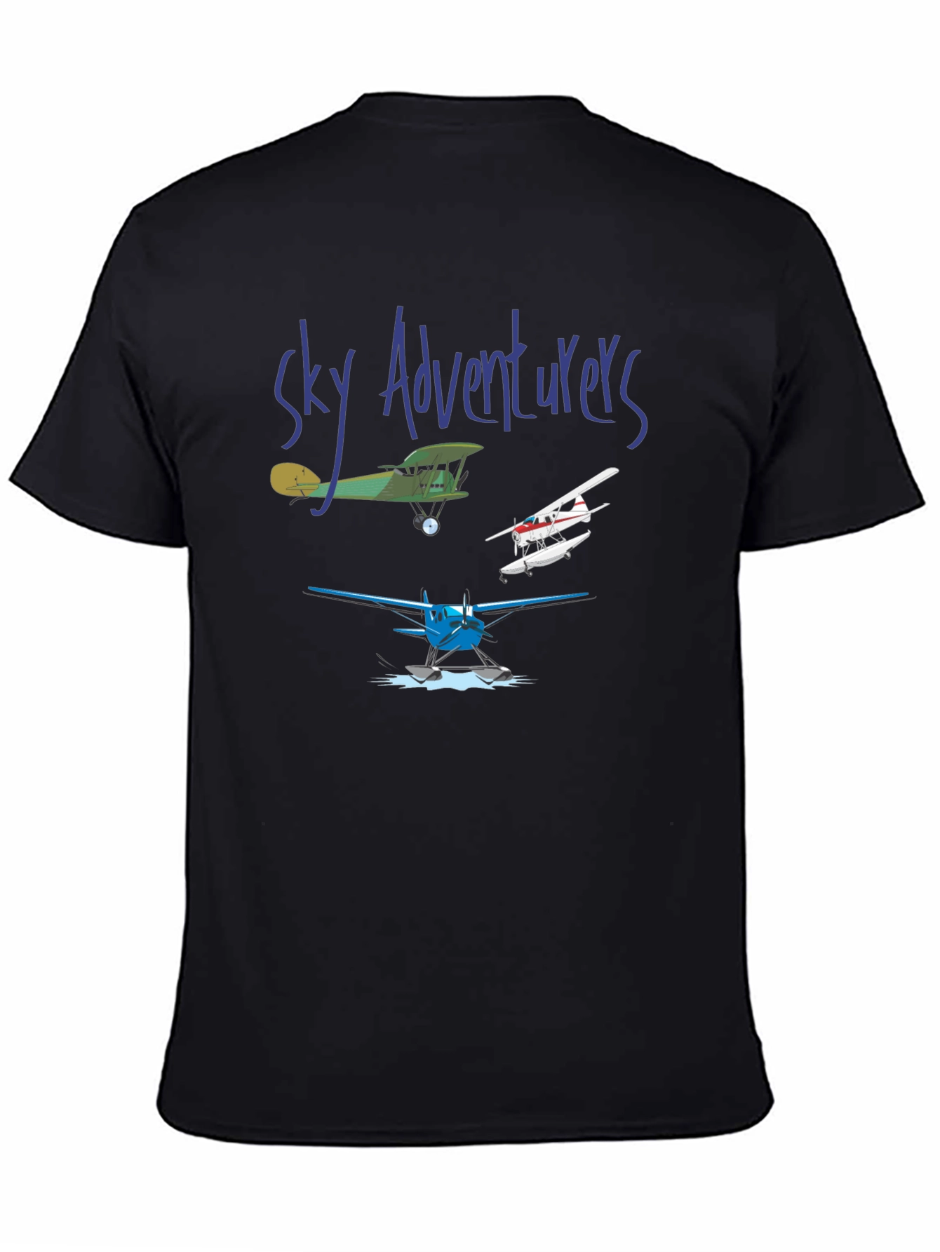 Sky Adventures T-Shirt - Airplane Design