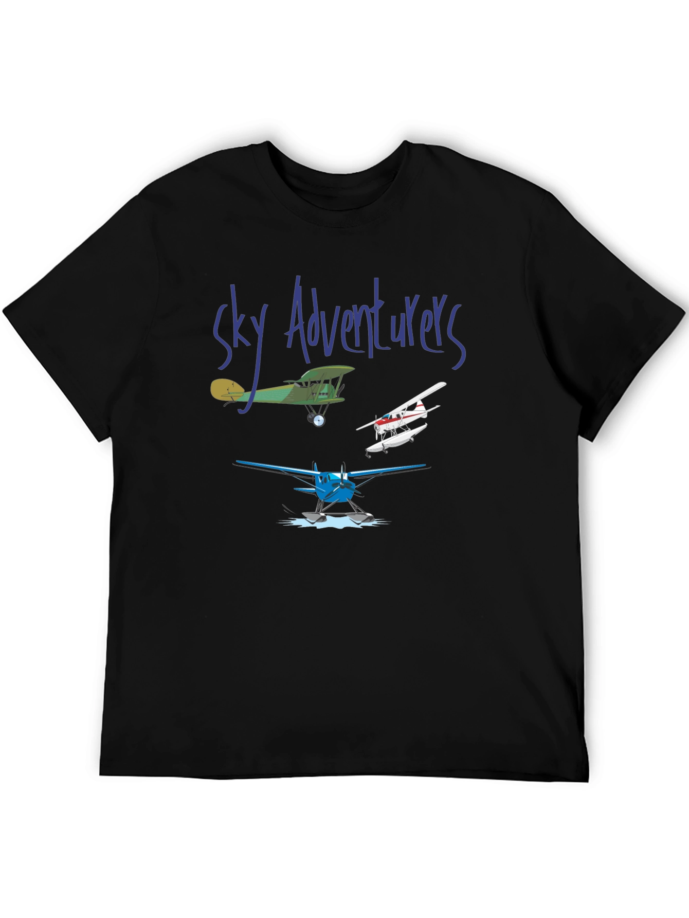 Sky Adventures T-Shirt - Airplane Design