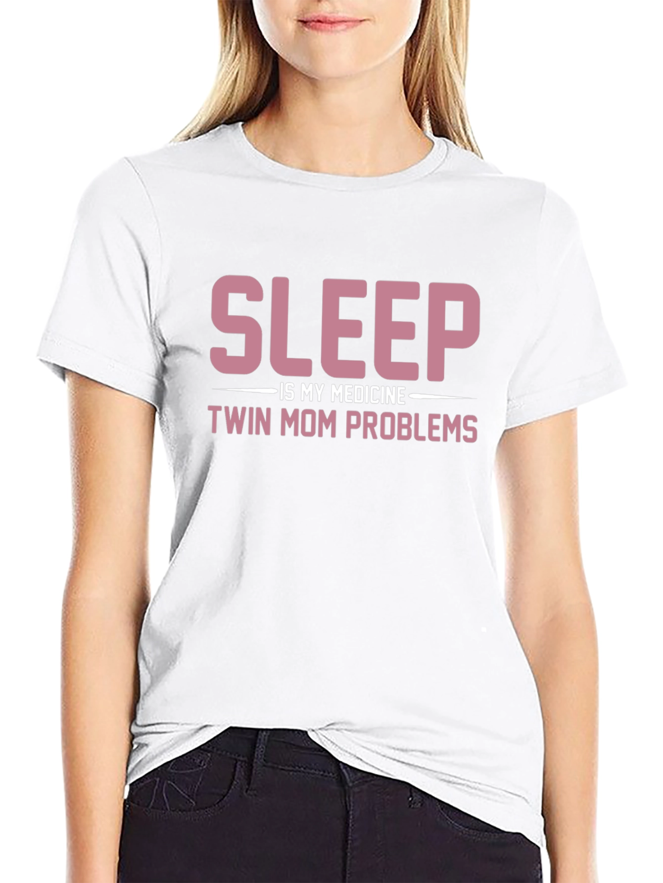 Sleep is My Medicine Twin Mom Problems T-Shirt