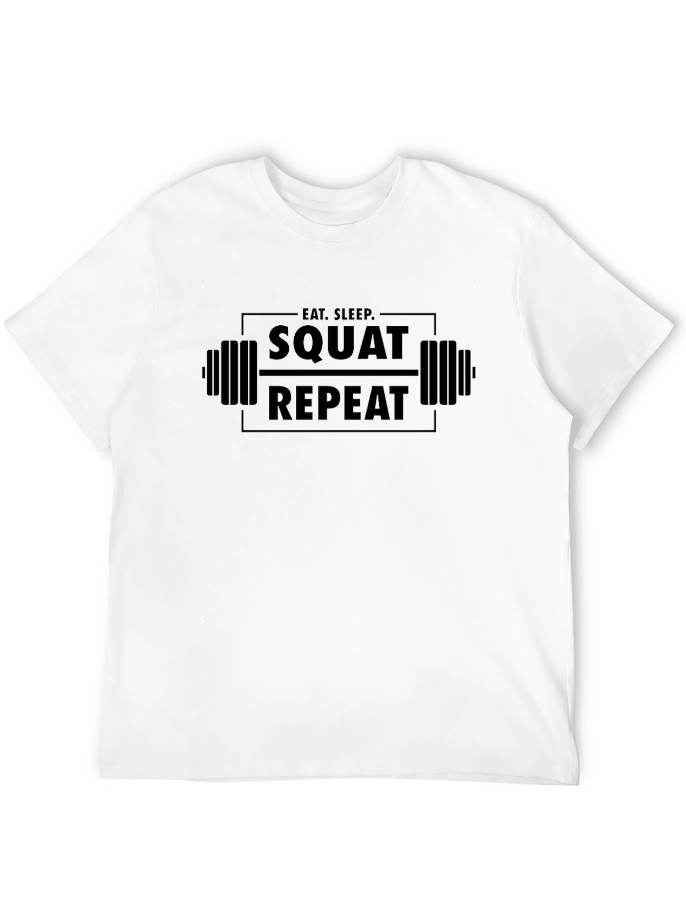Eat Sleep Squat Repeat Graphic T-Shirt