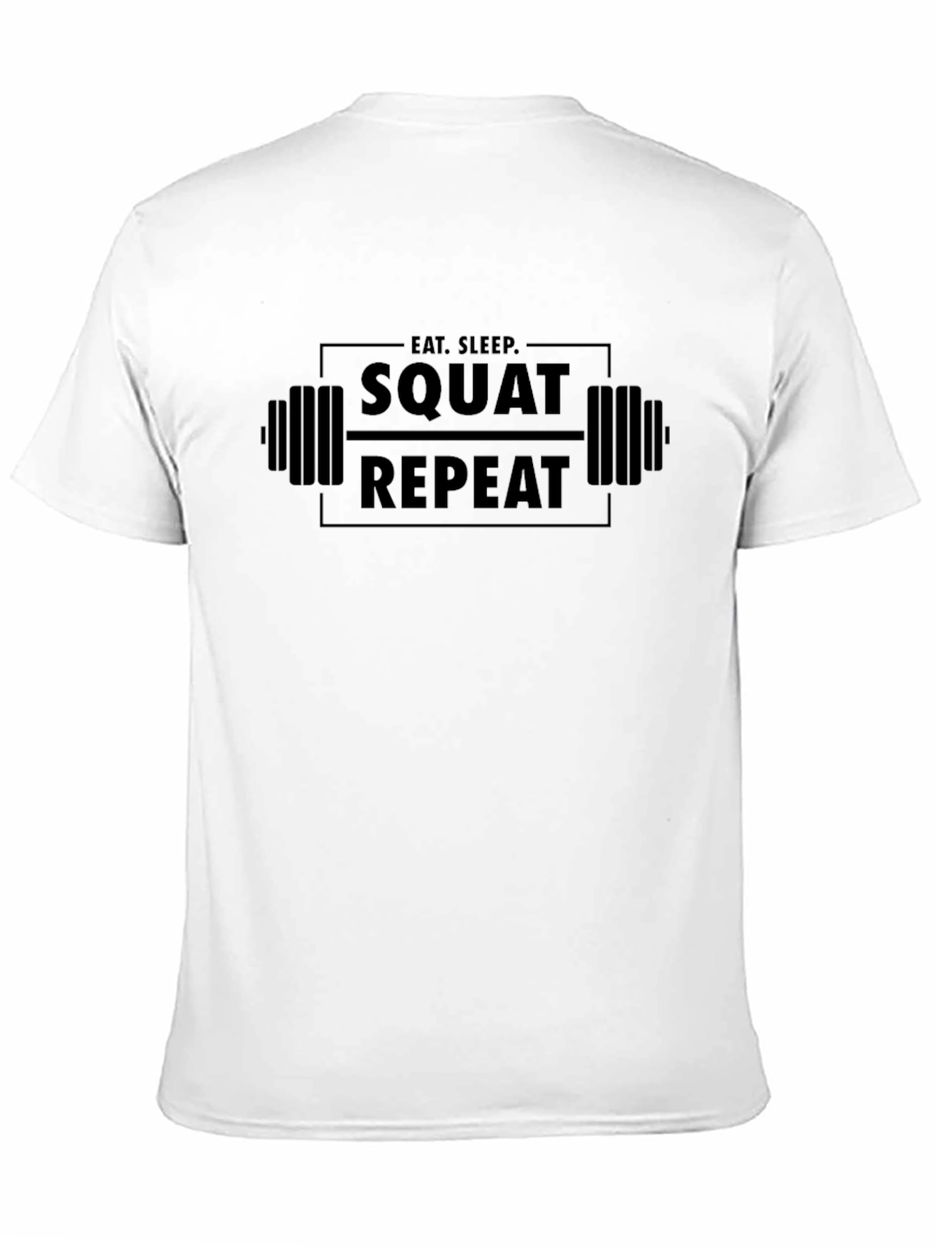 Eat Sleep Squat Repeat Graphic T-Shirt
