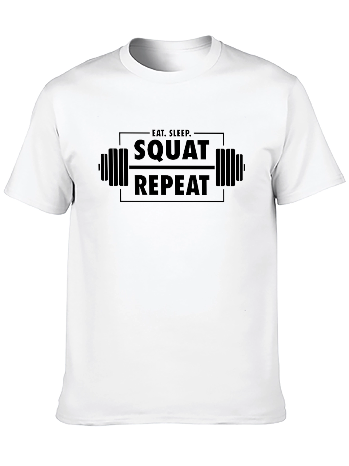 Eat Sleep Squat Repeat Graphic T-Shirt
