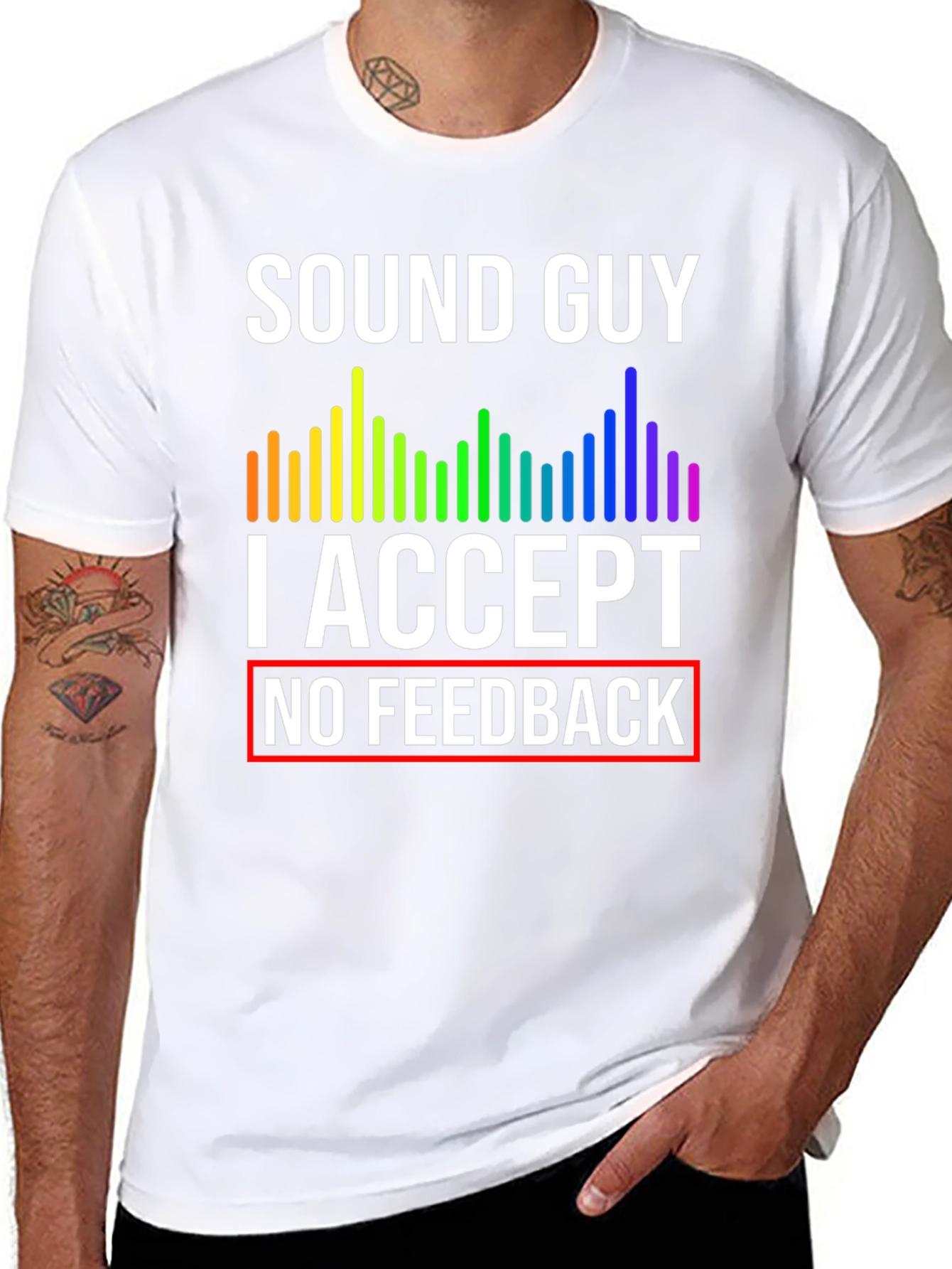 Sound Guy Graphic T-Shirt - No Feedback