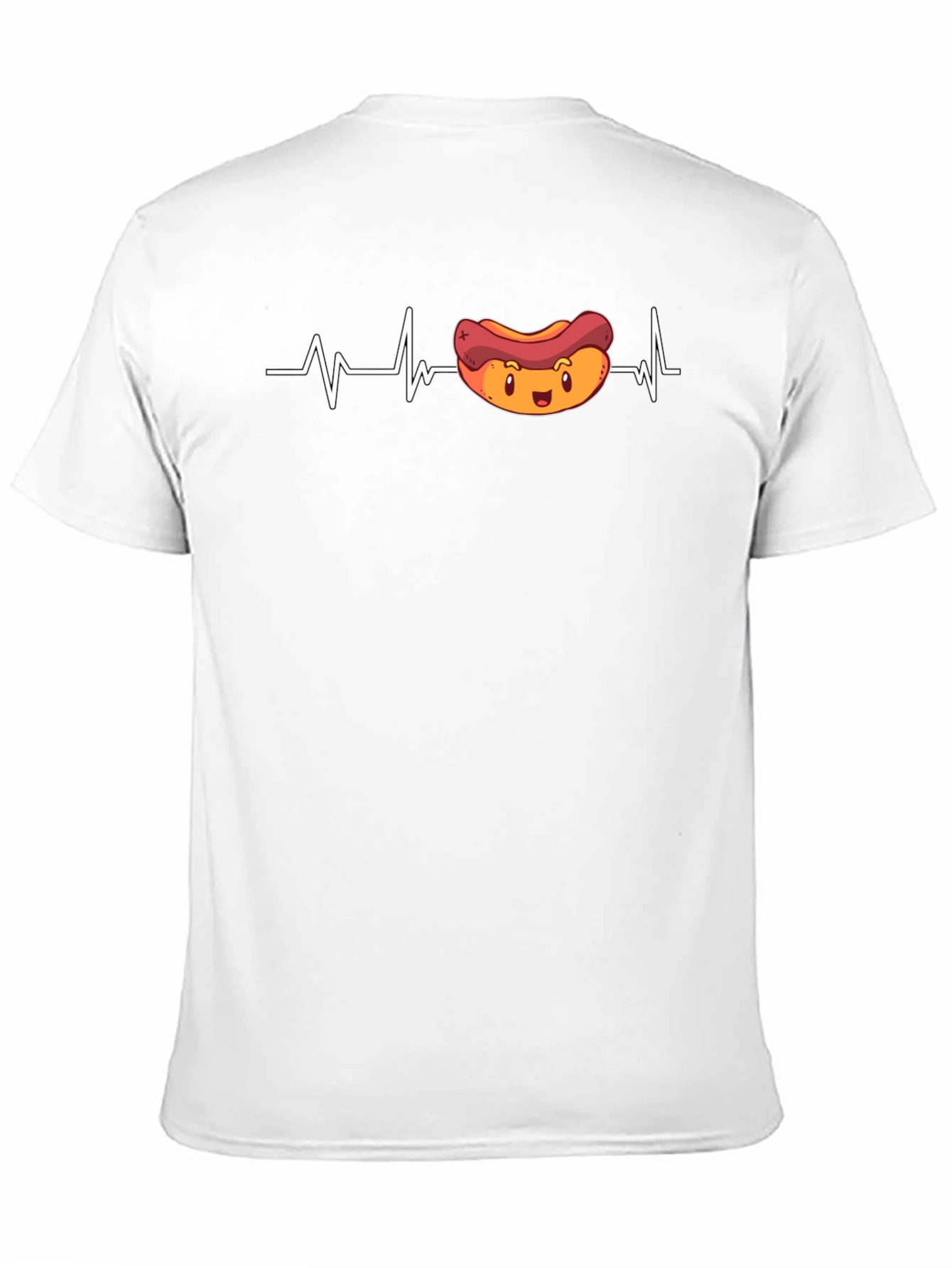 Hot Dog Heartbeat T-Shirt - Foodie Fun