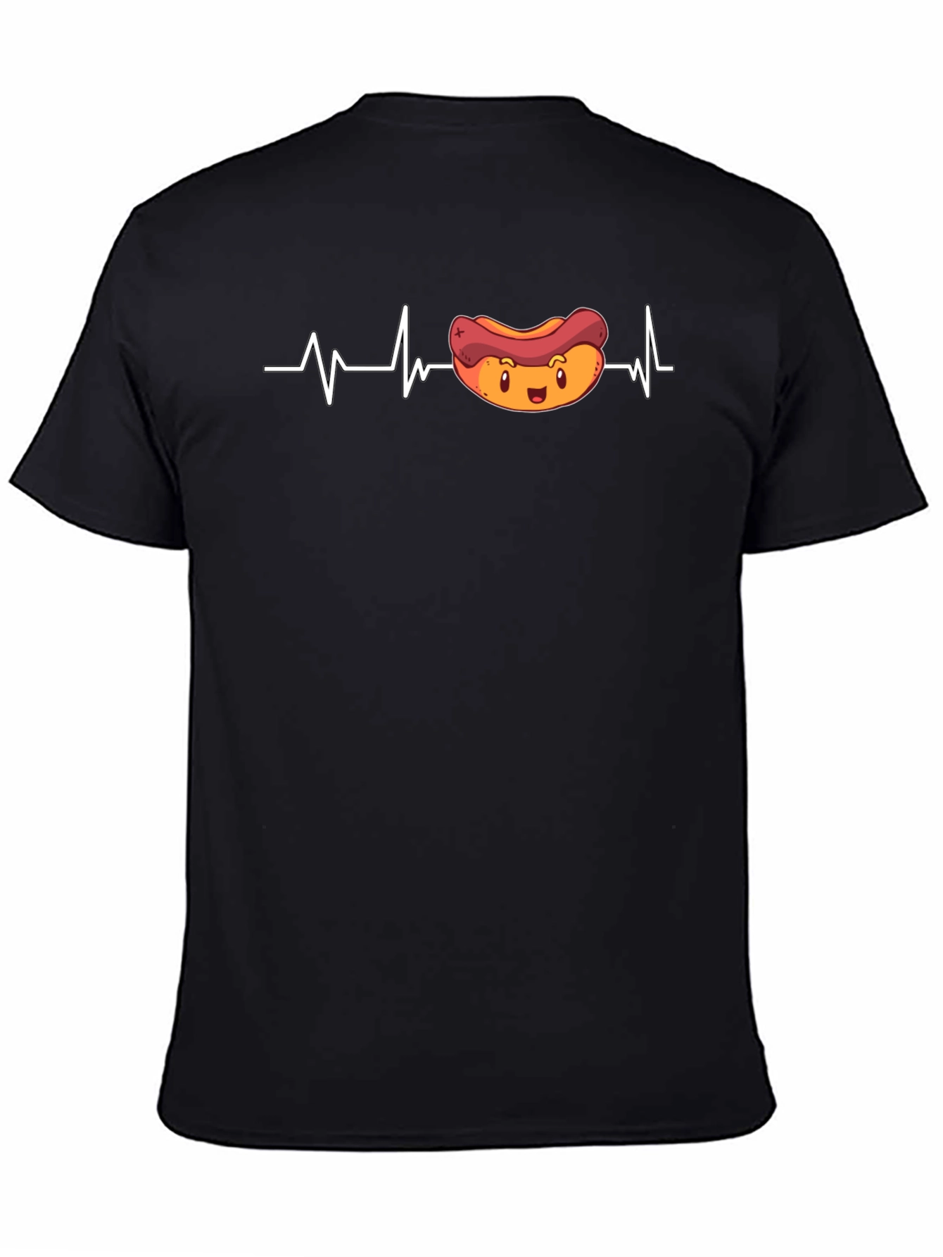 Hot Dog Heartbeat T-Shirt - Foodie Fun