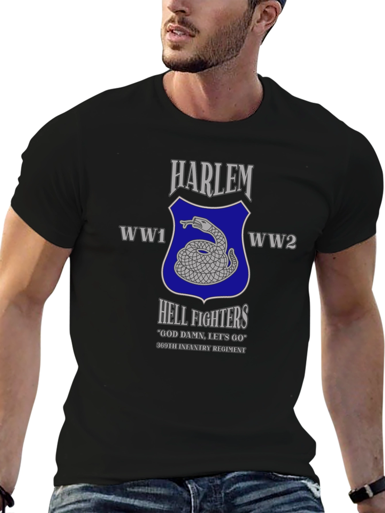 Harlem Hellfighters WWII T-Shirt - 369th Infantry