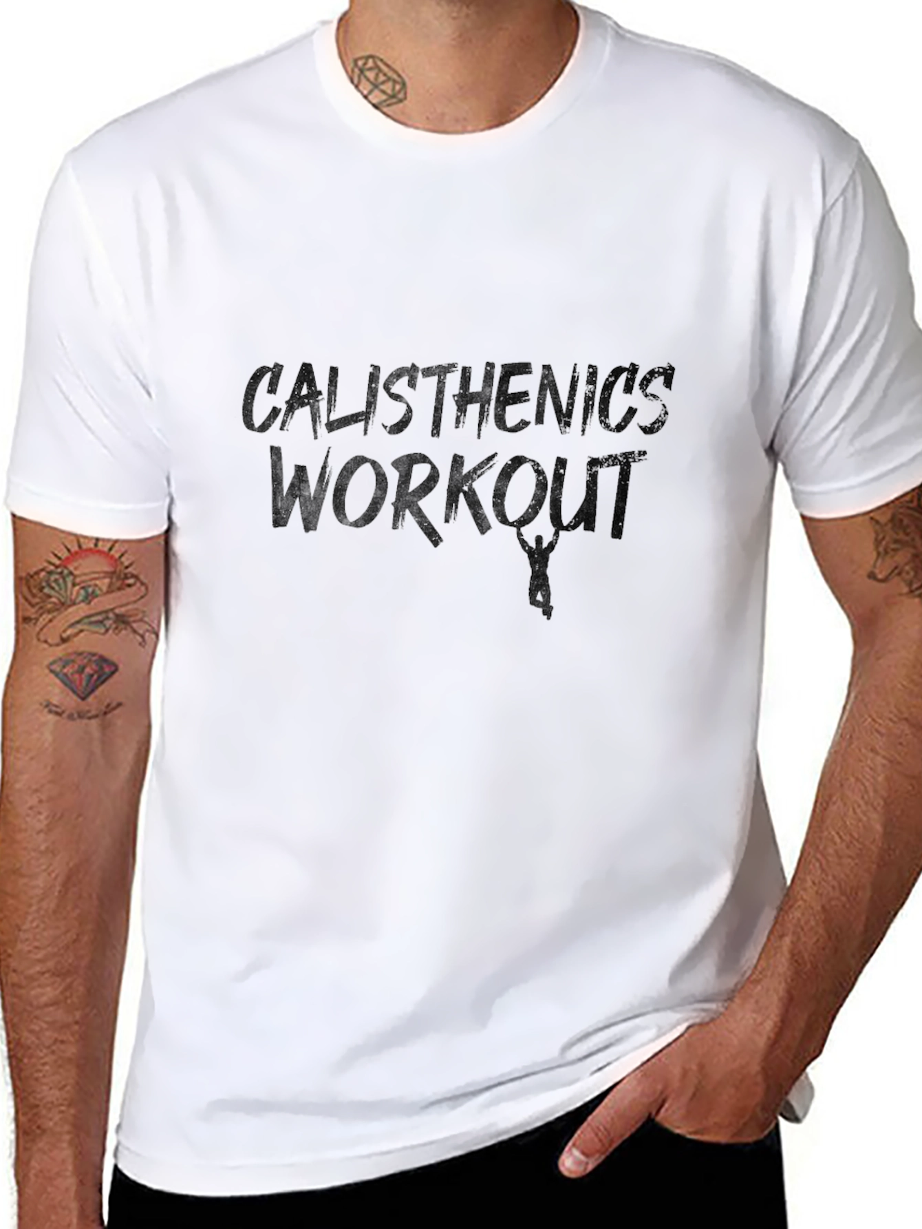 Calisthenics Workout Graphic T-Shirt