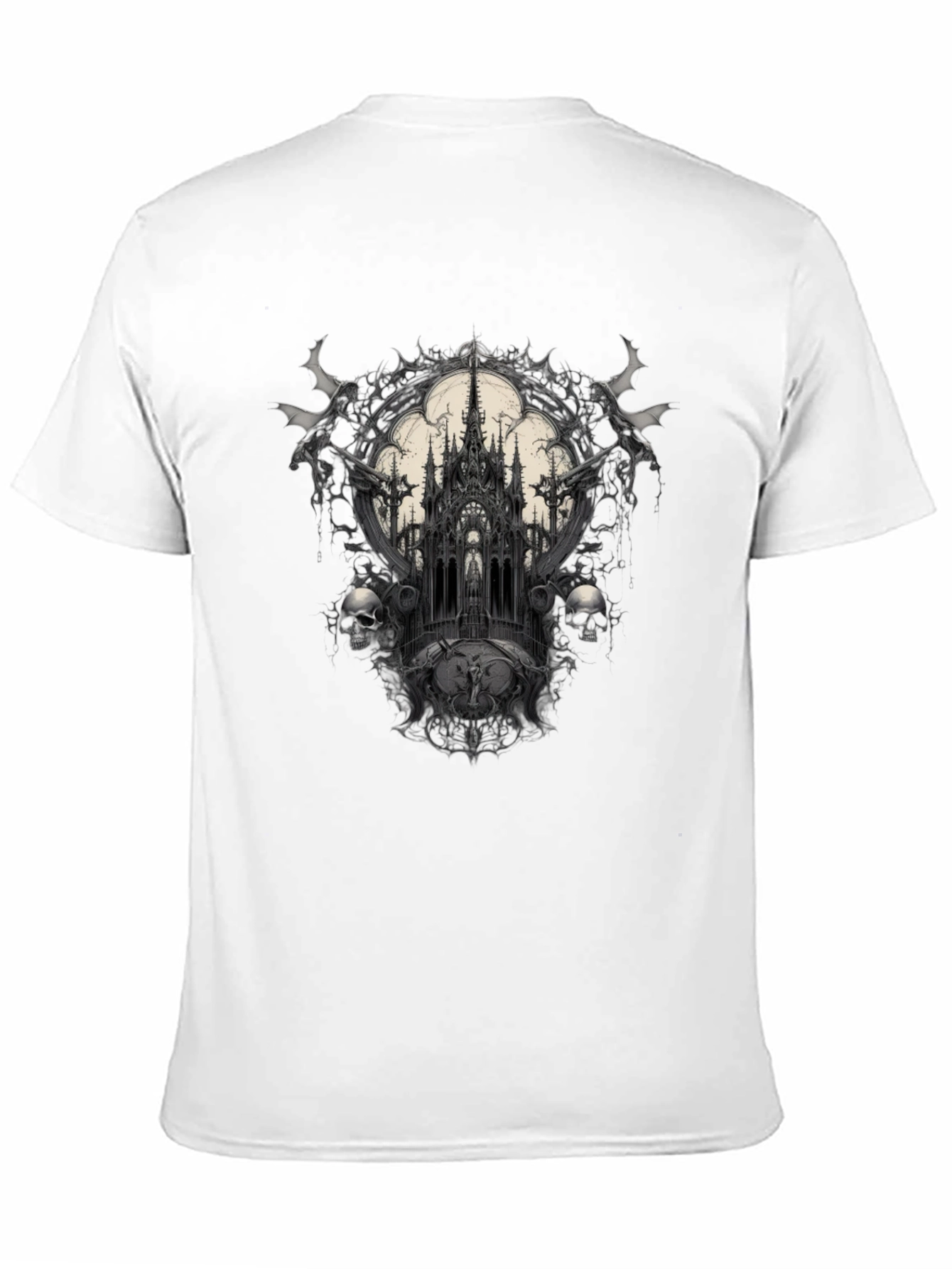 Gothic Castle Black T-Shirt