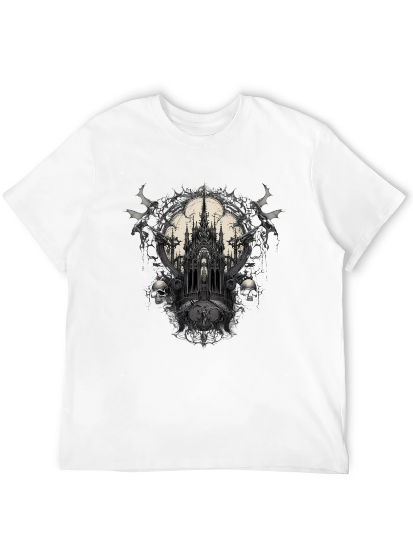 Gothic Castle Black T-Shirt