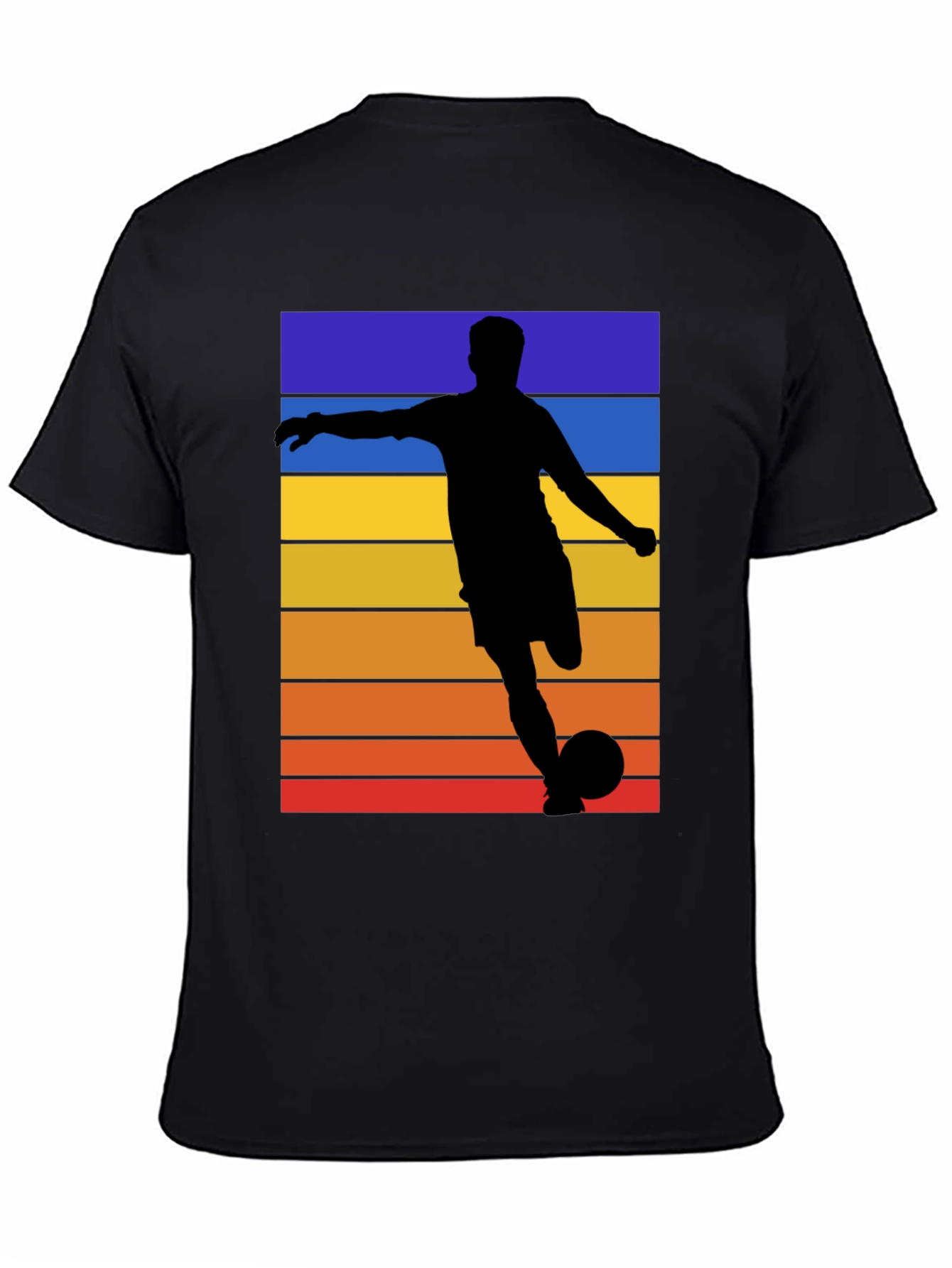 Retro Soccer Silhouette T-Shirt
