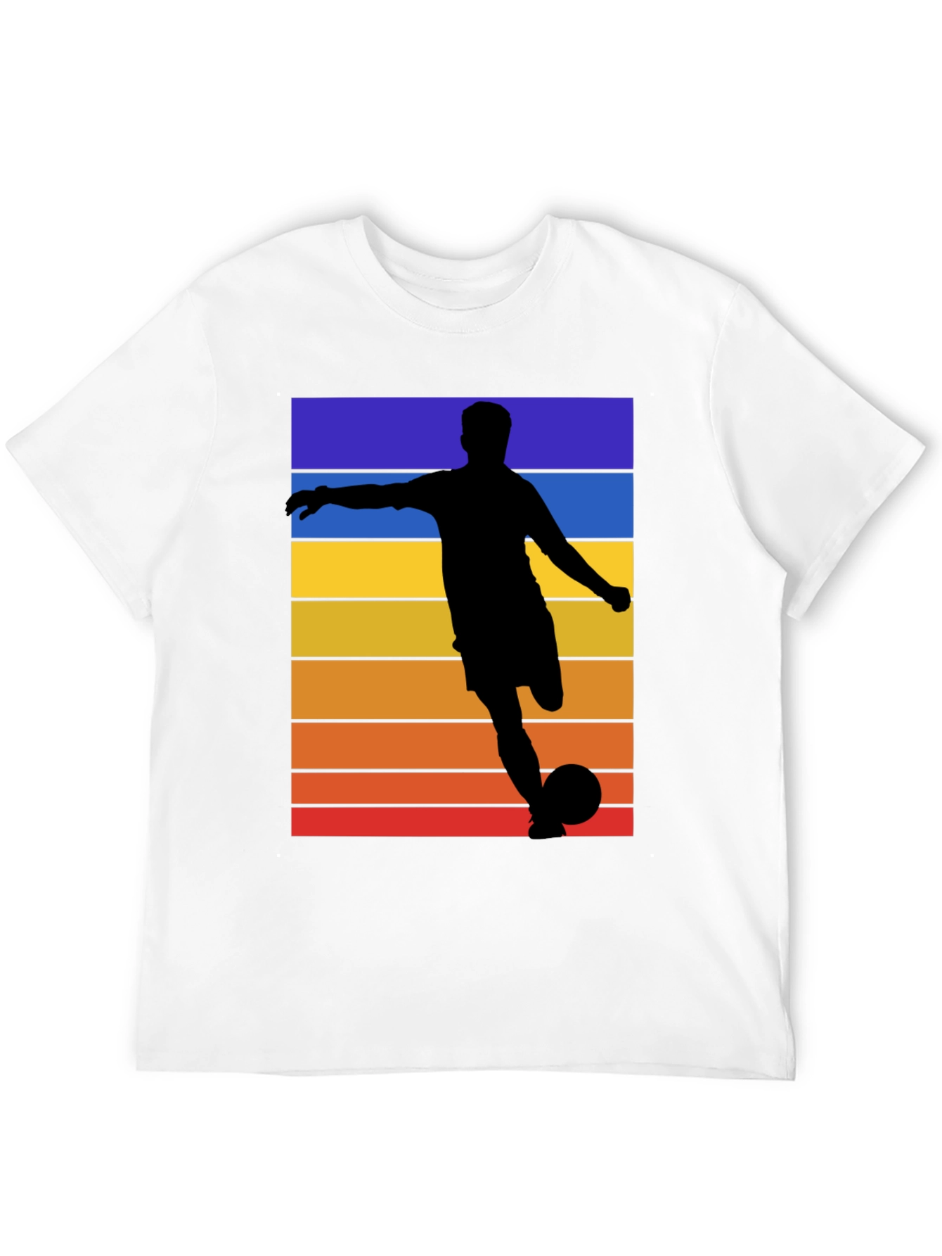 Retro Soccer Silhouette T-Shirt