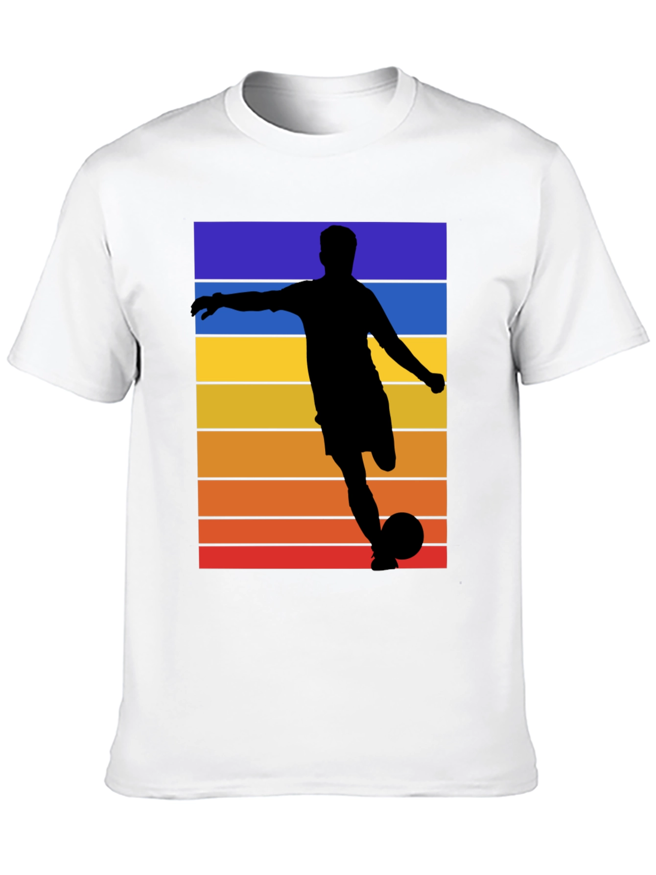 Retro Soccer Silhouette T-Shirt