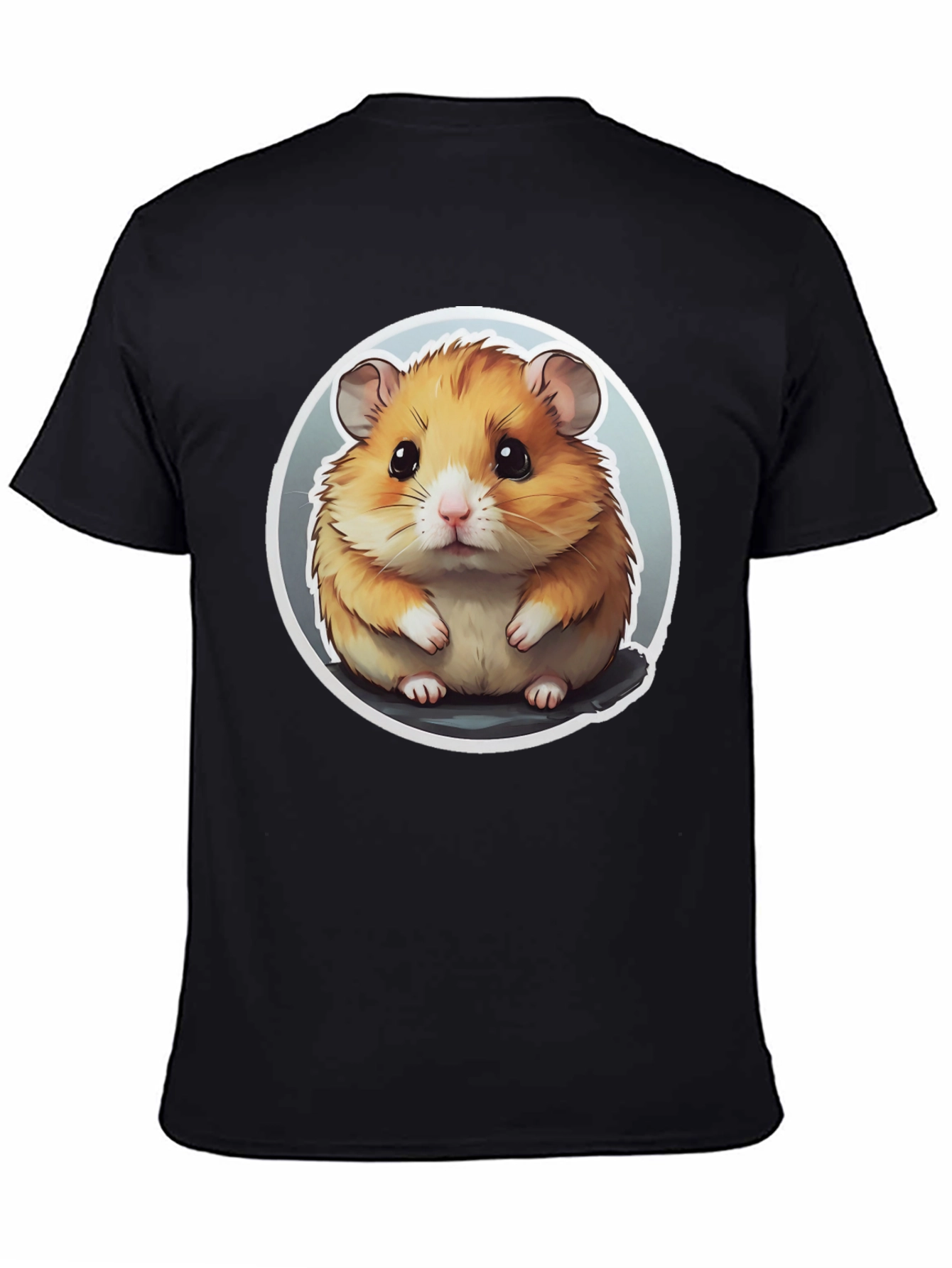 Cute Hamster Graphic Tee - Soft Cotton