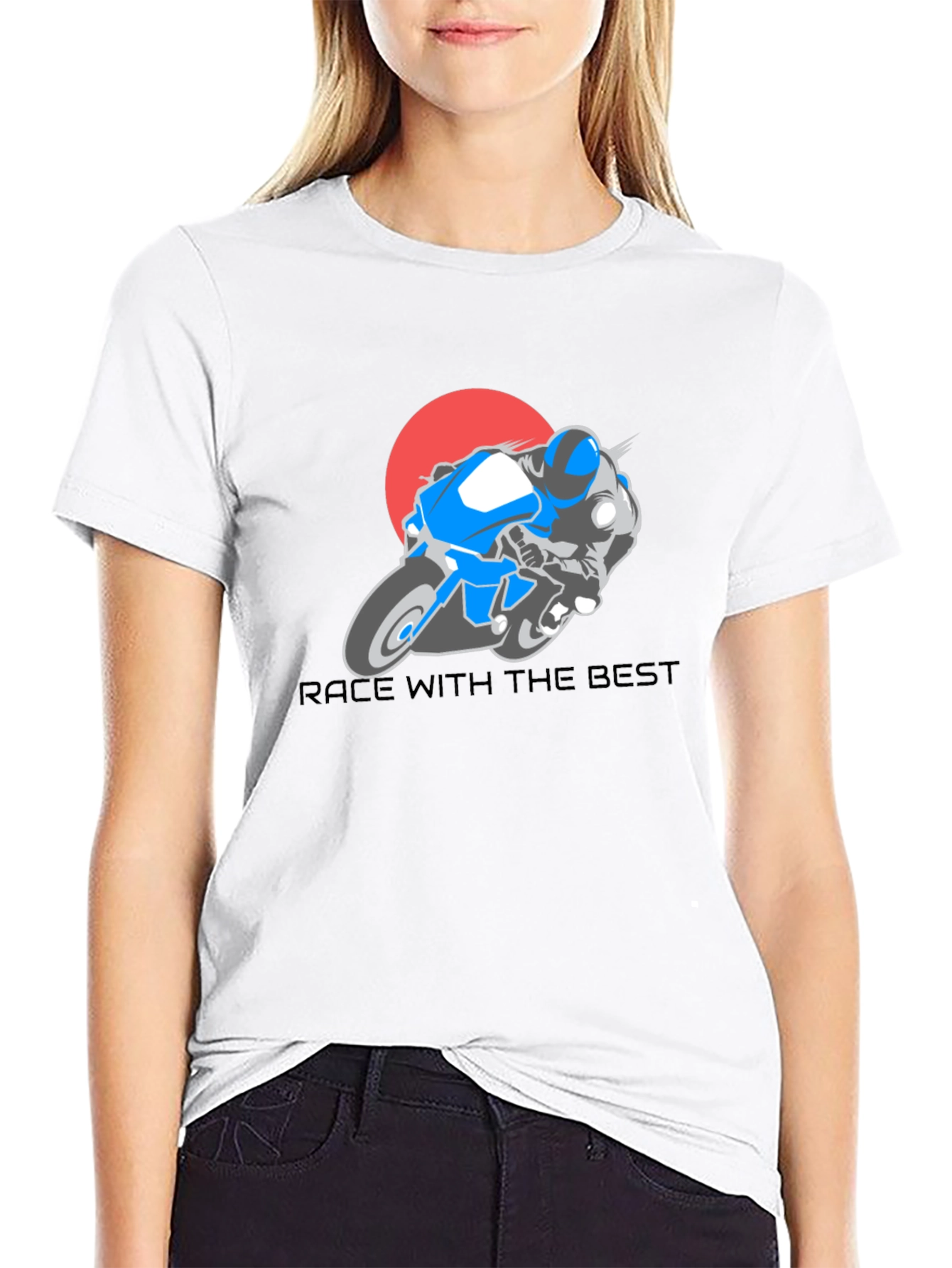 Race With The Best Graphic T-Shirt
