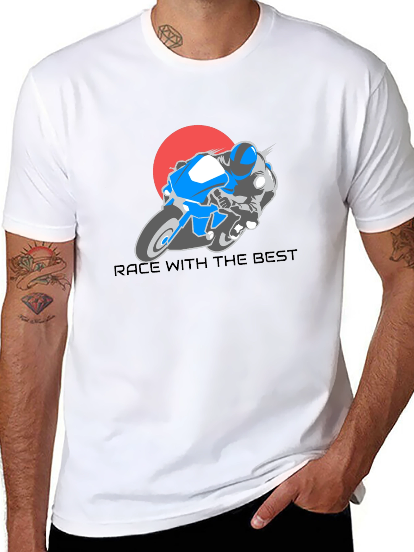 Race With The Best Graphic T-Shirt
