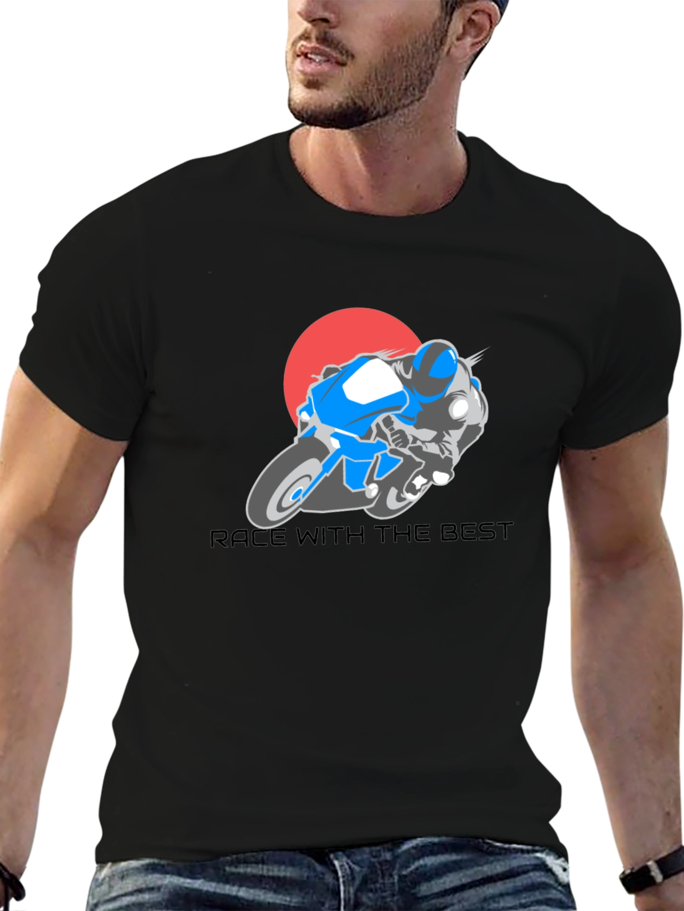 Race With The Best Graphic T-Shirt