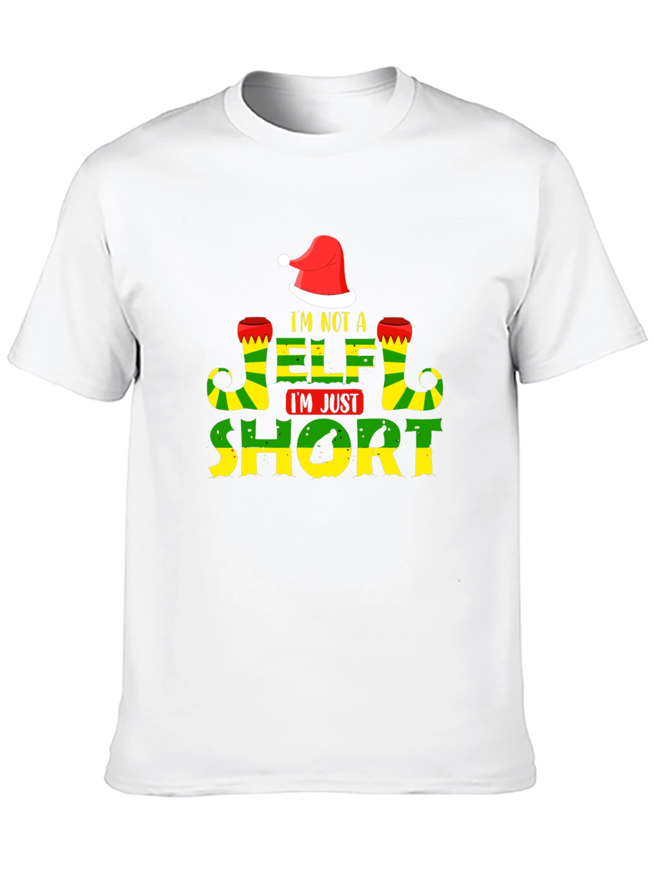 Im Not an Elf Im Just Short T-Shirt