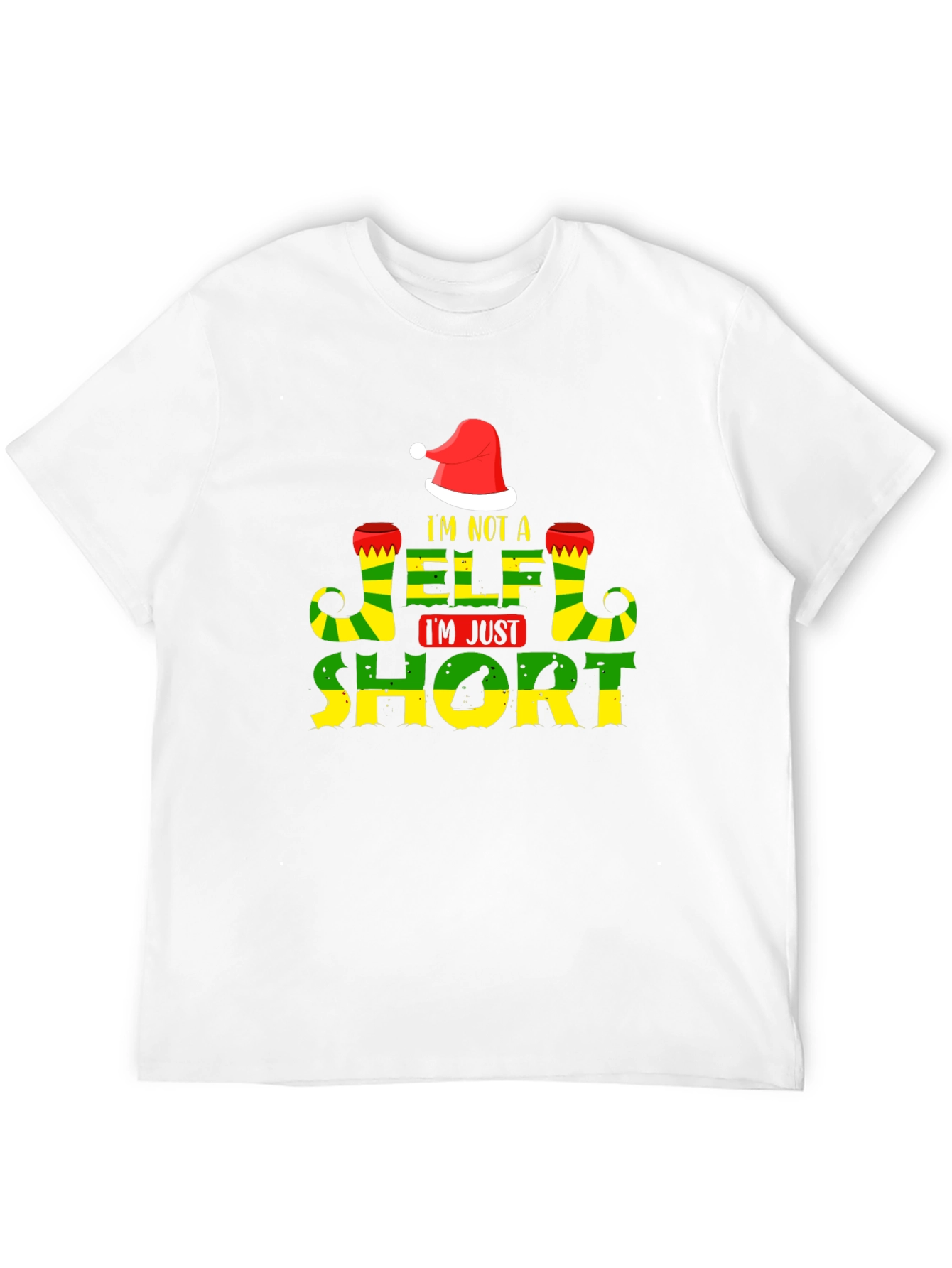 Im Not an Elf Im Just Short T-Shirt