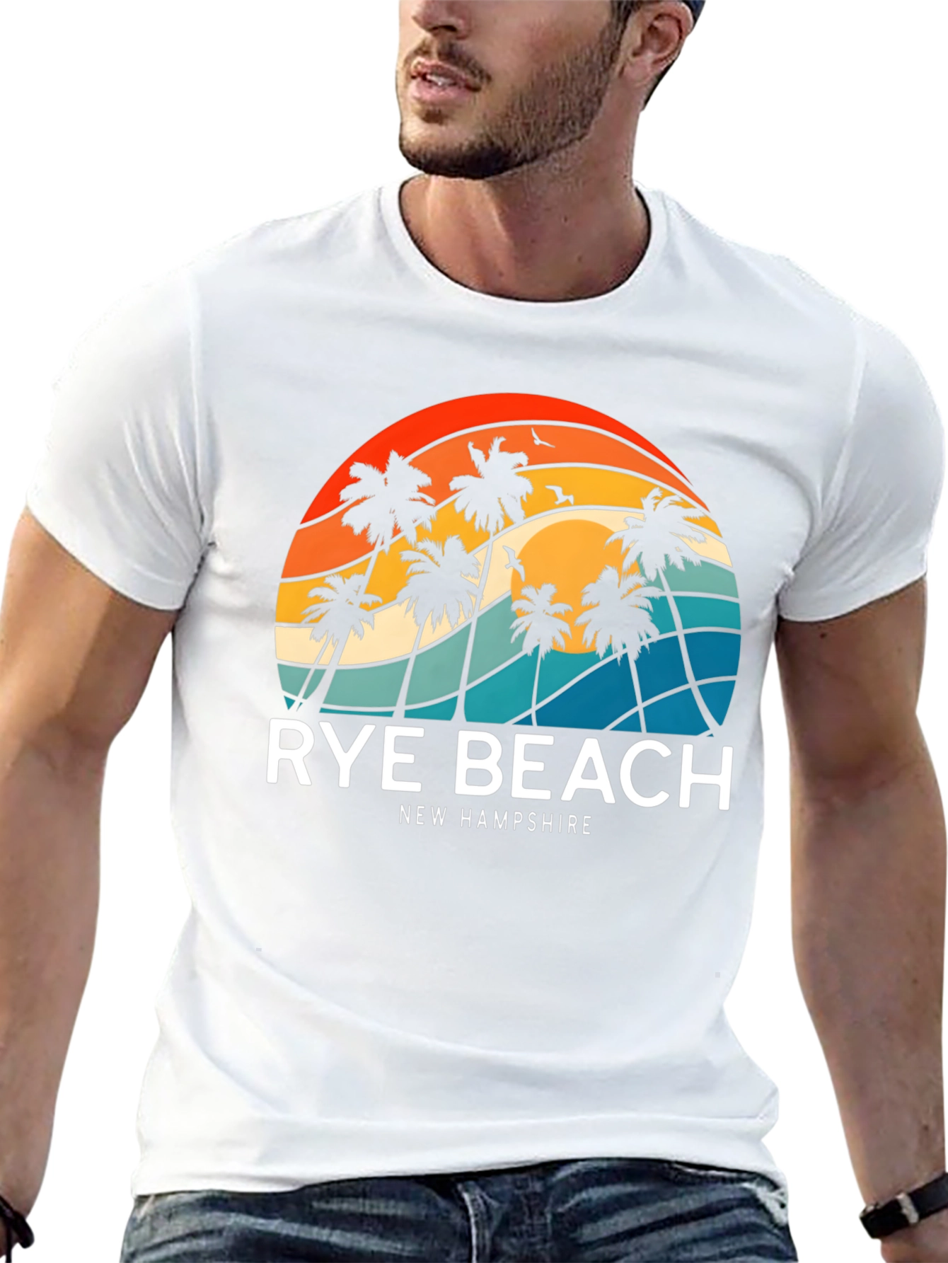 Rye Beach New Hampshire Graphic Tee