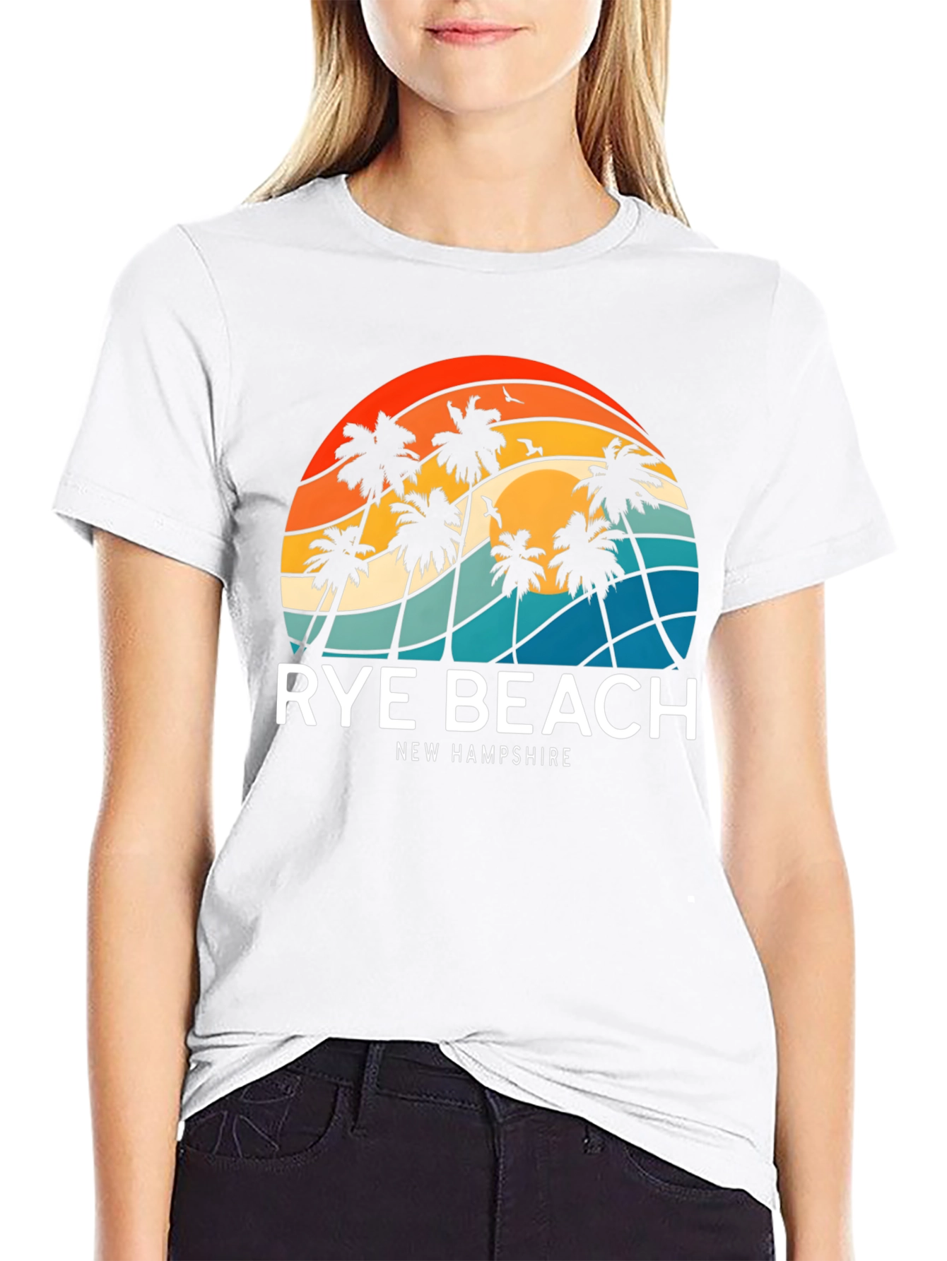 Rye Beach New Hampshire Graphic Tee