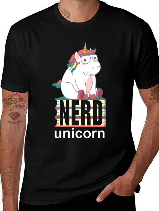 Nerd Unicorn T-Shirt - Cute & Quirky Style