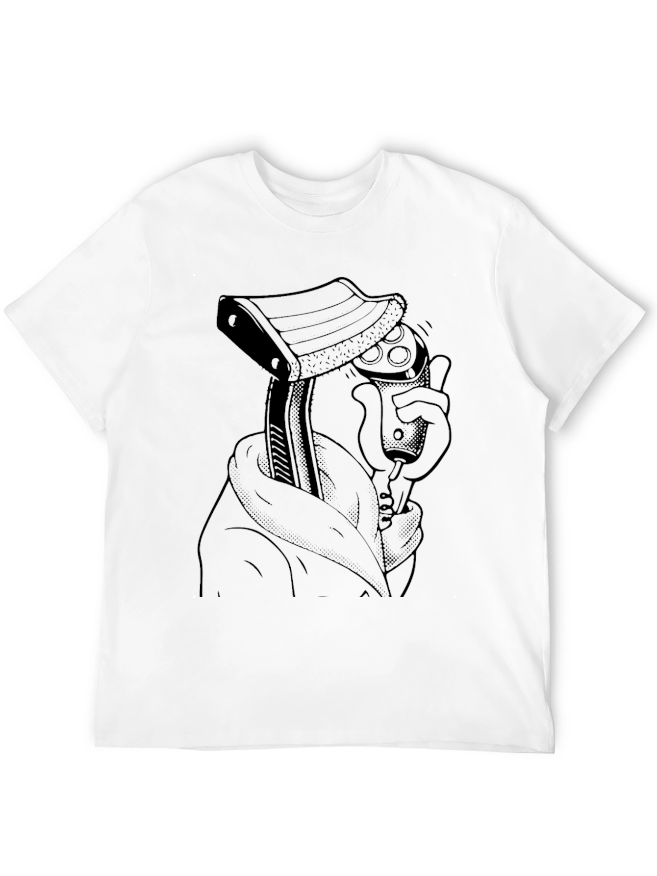 Axe & Controller Graphic Tee - Black