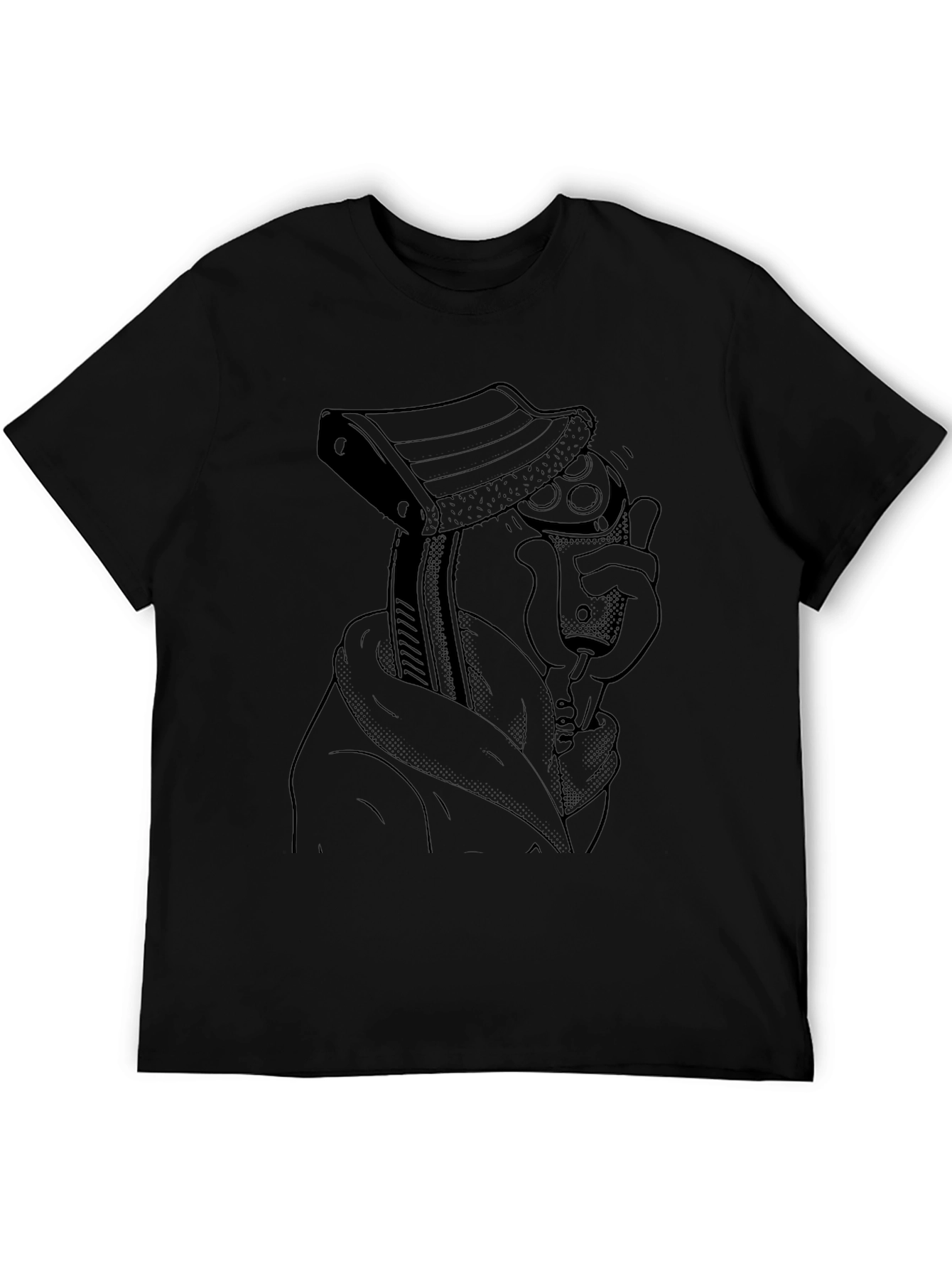 Axe & Controller Graphic Tee - Black
