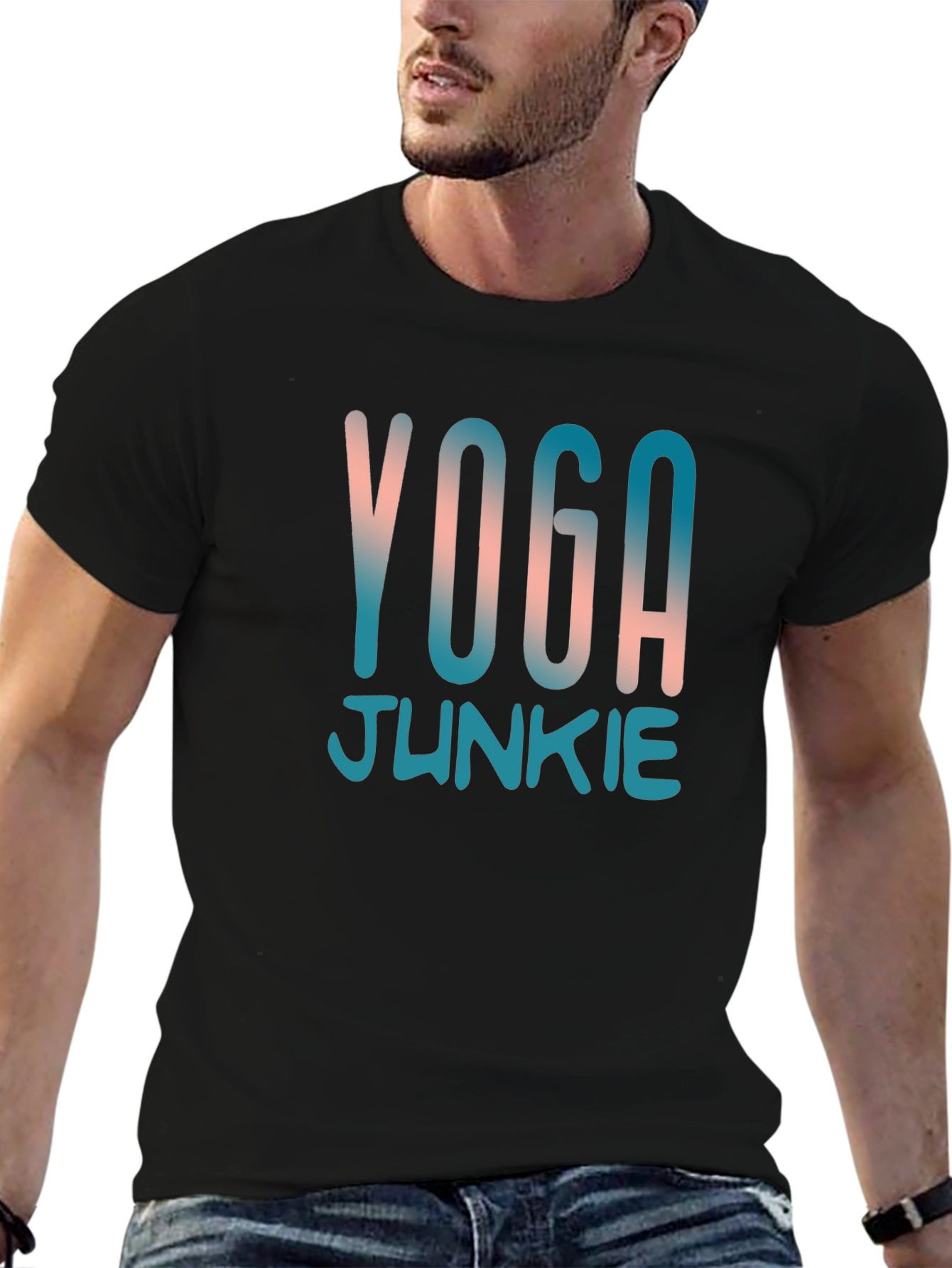 Yoga Junkie T-Shirt - Stylish Fitness Apparel