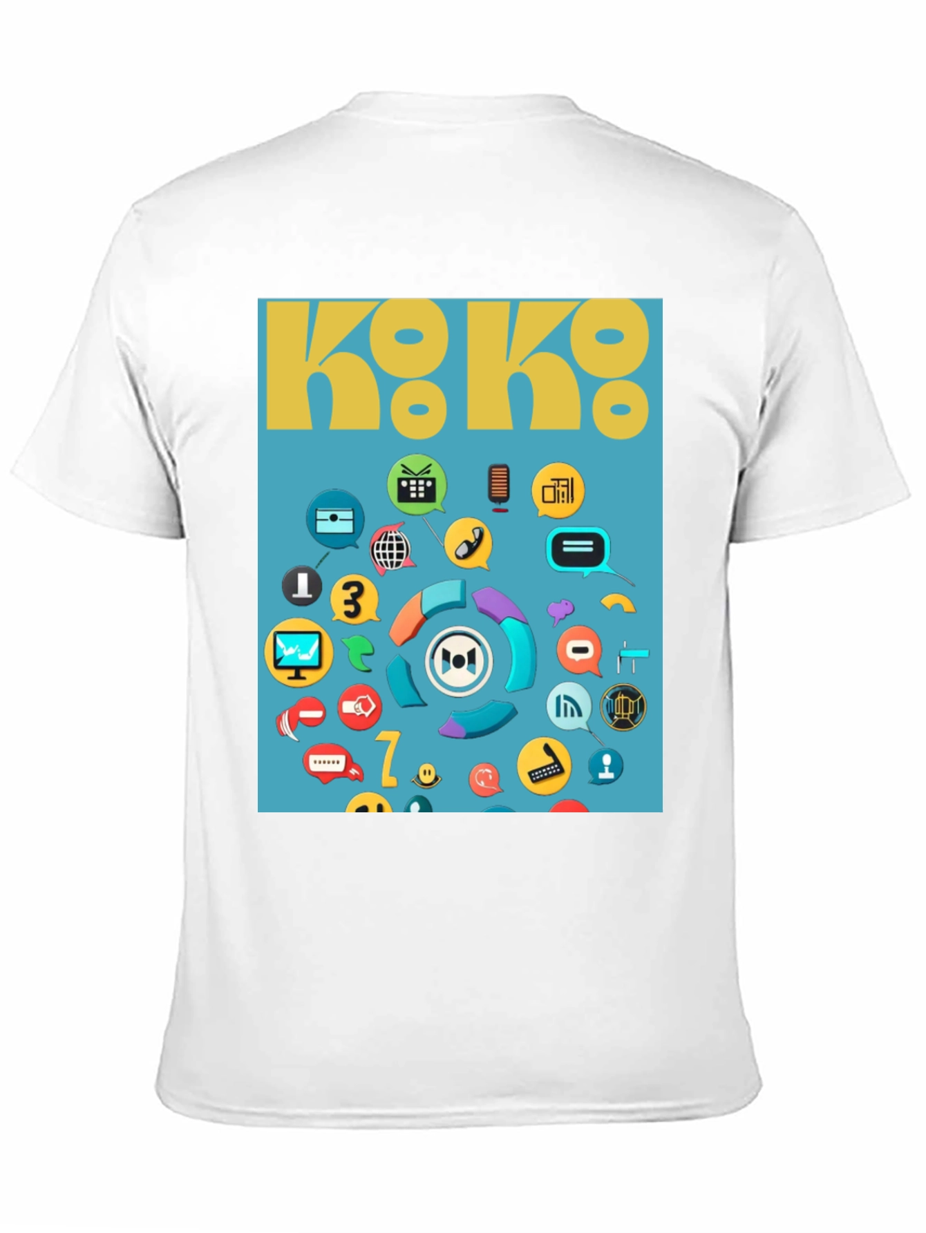 Koko Graphic T-Shirt - Unique Pattern Tee