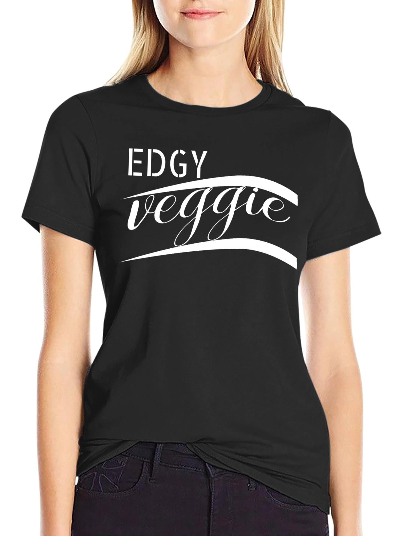Edgy Veggie Graphic T-Shirt