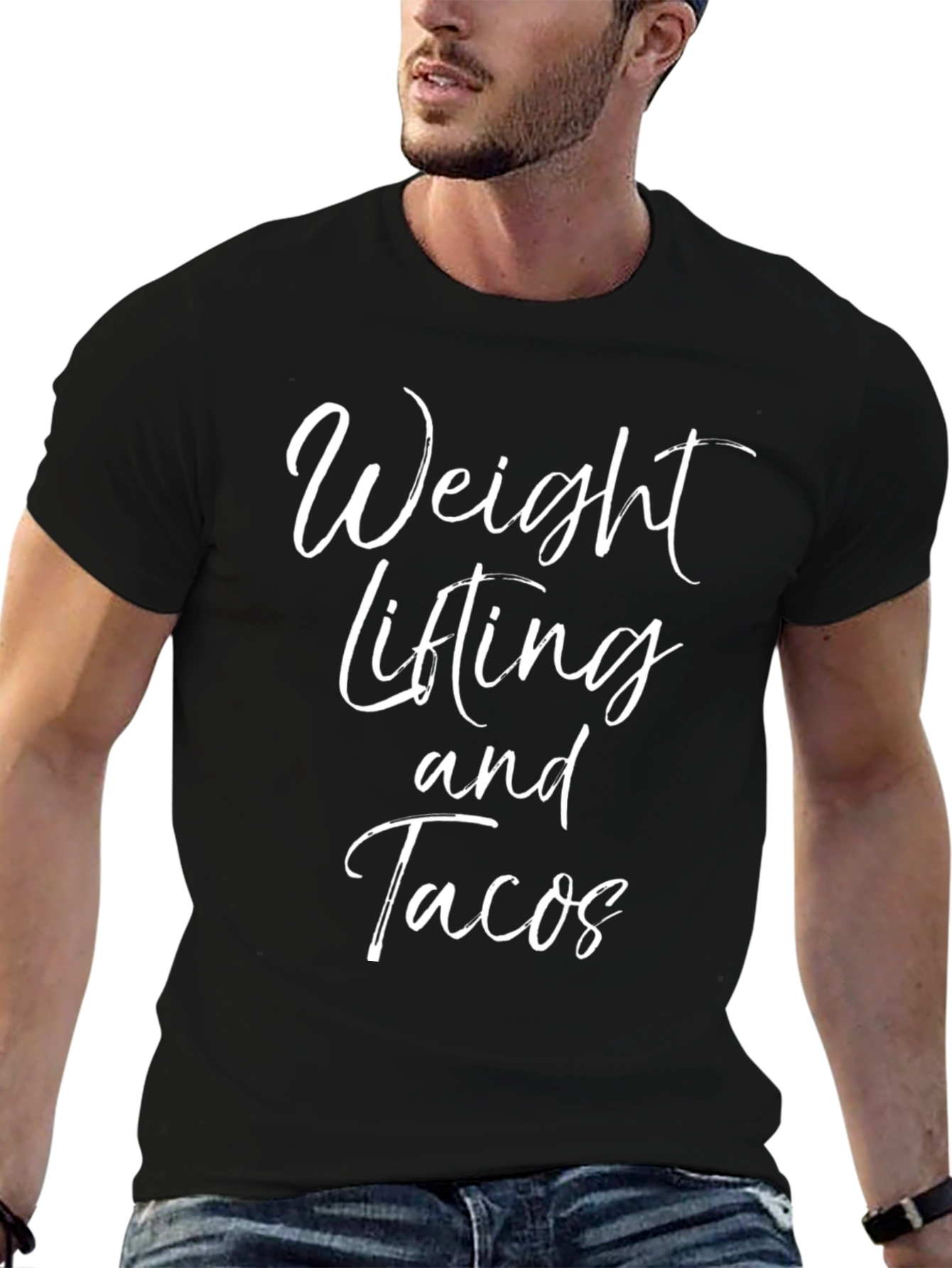 Weightlifting and Tacos Graphic Tee