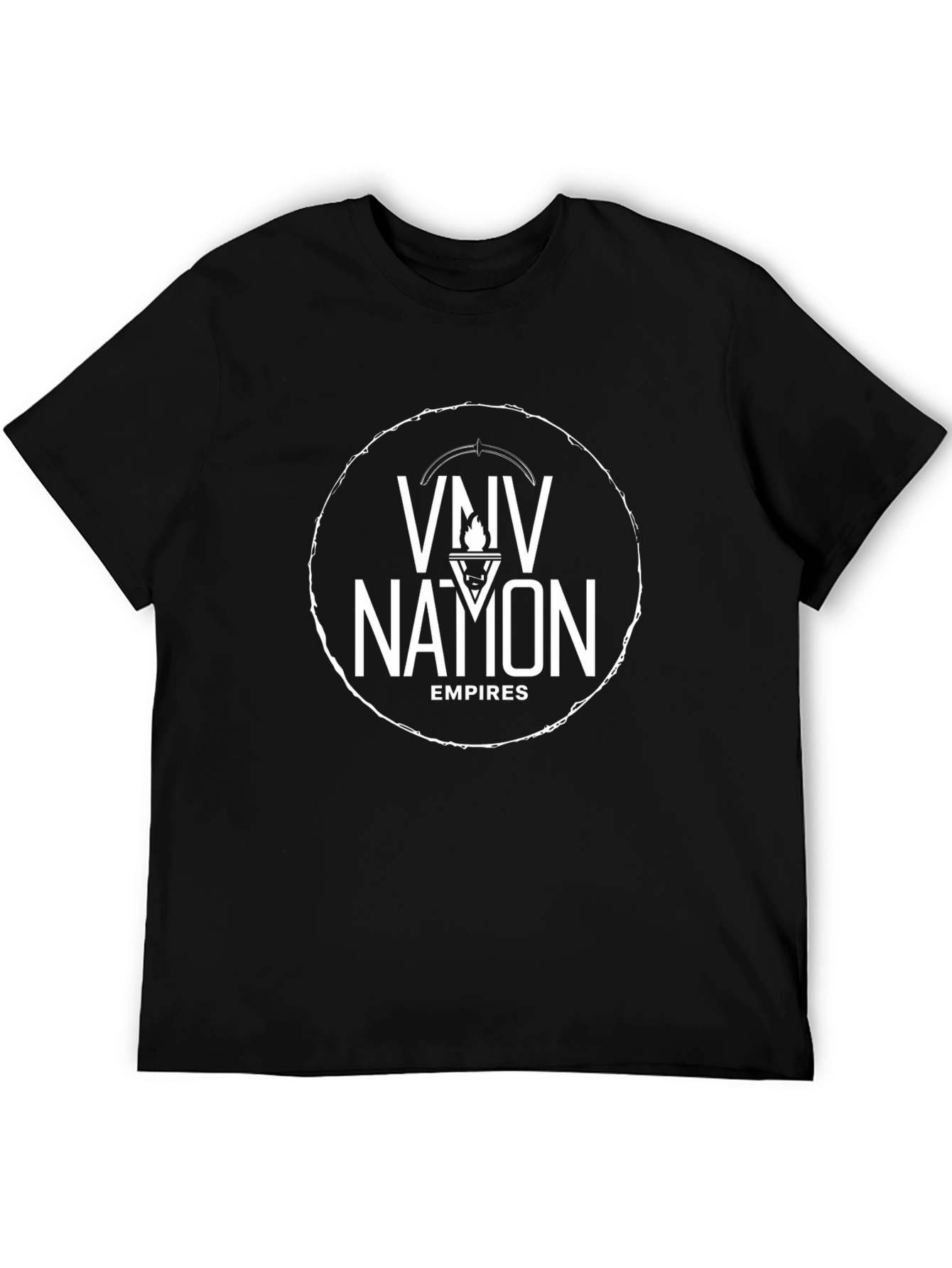 VNV Nation Empires Graphic Tee - Black