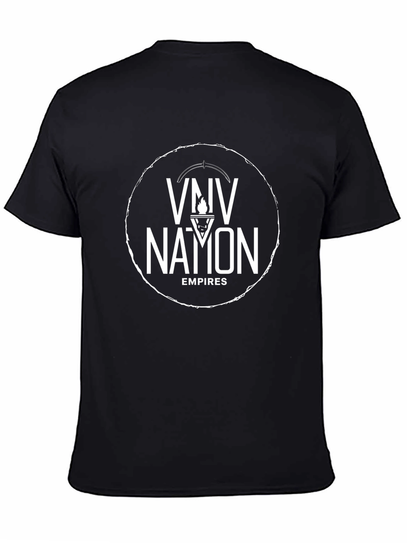 VNV Nation Empires Graphic Tee - Black