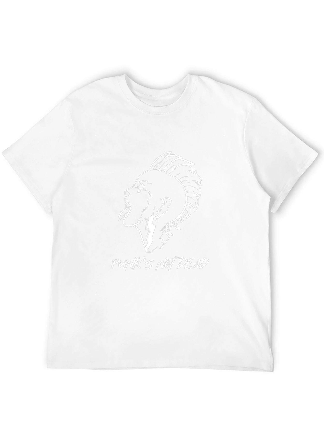 Punks Not Dead Graphic Tee - Black