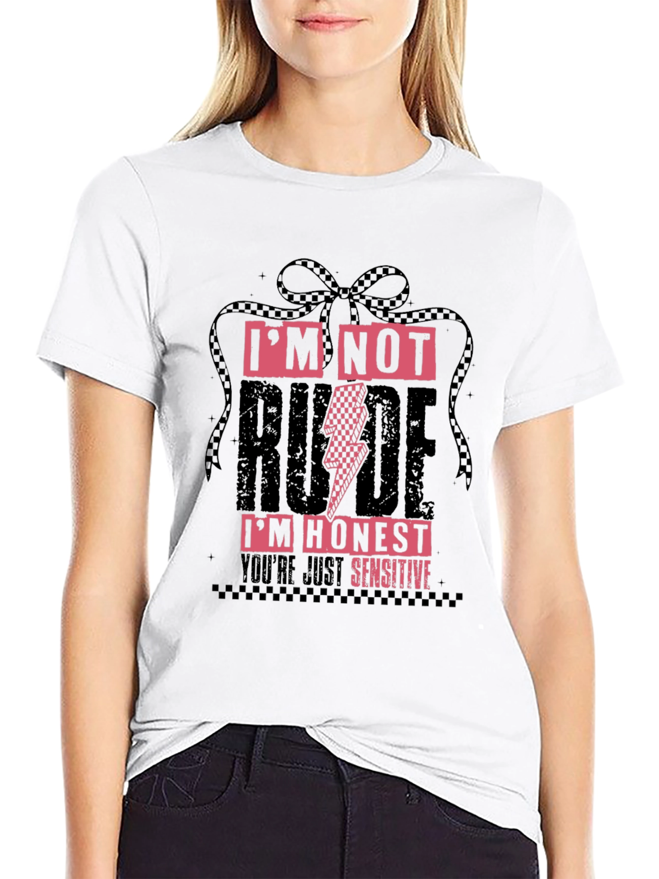 Im Not Rude Im Honest Graphic T-Shirt