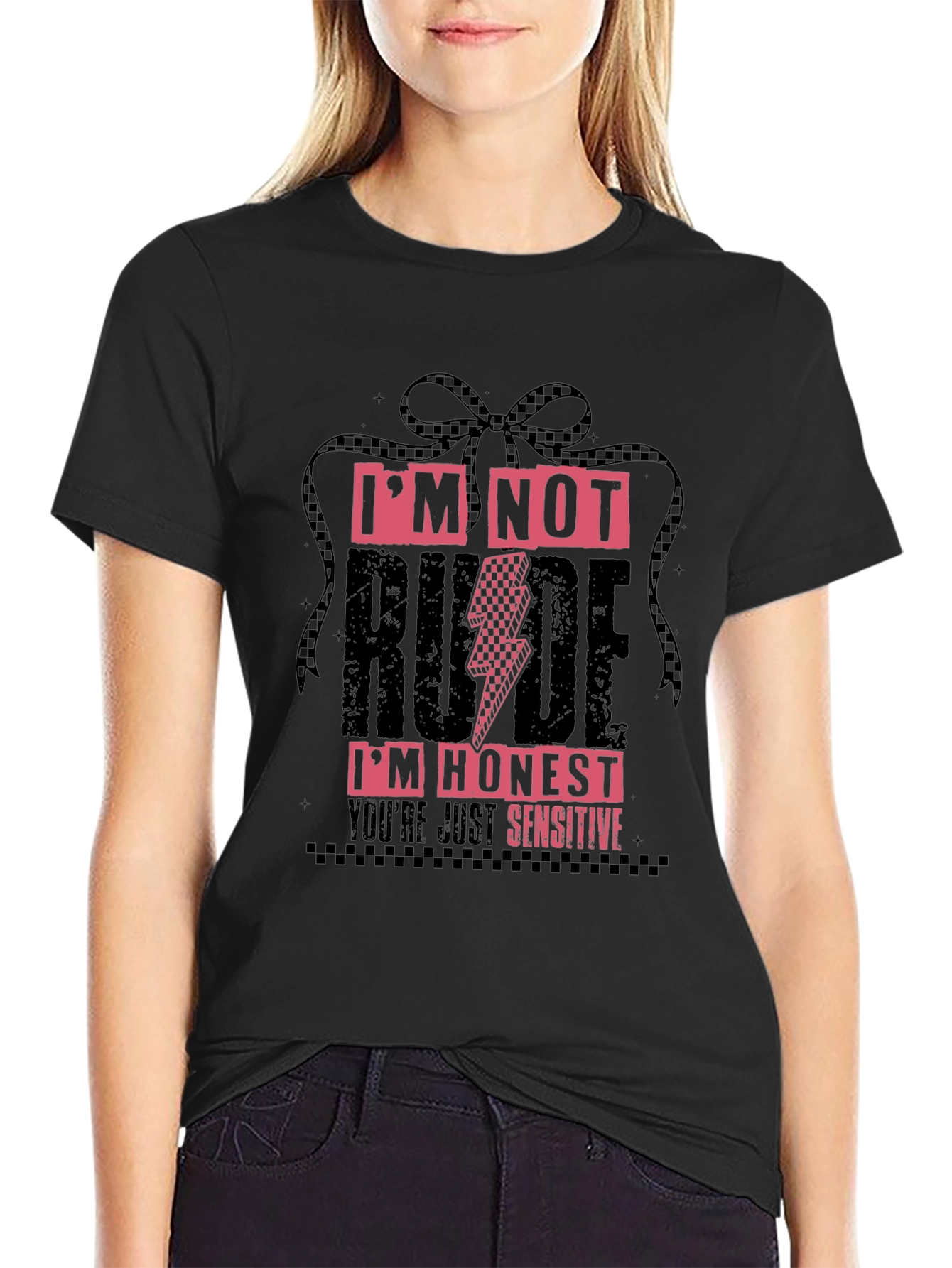 Im Not Rude Im Honest Graphic T-Shirt