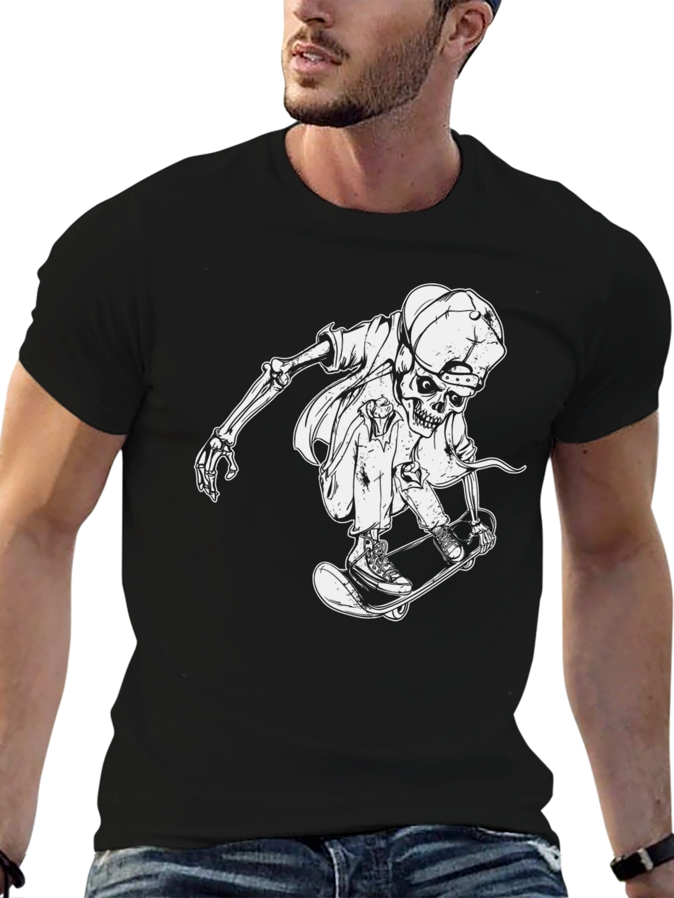 Skateboard Skeleton T-Shirt
