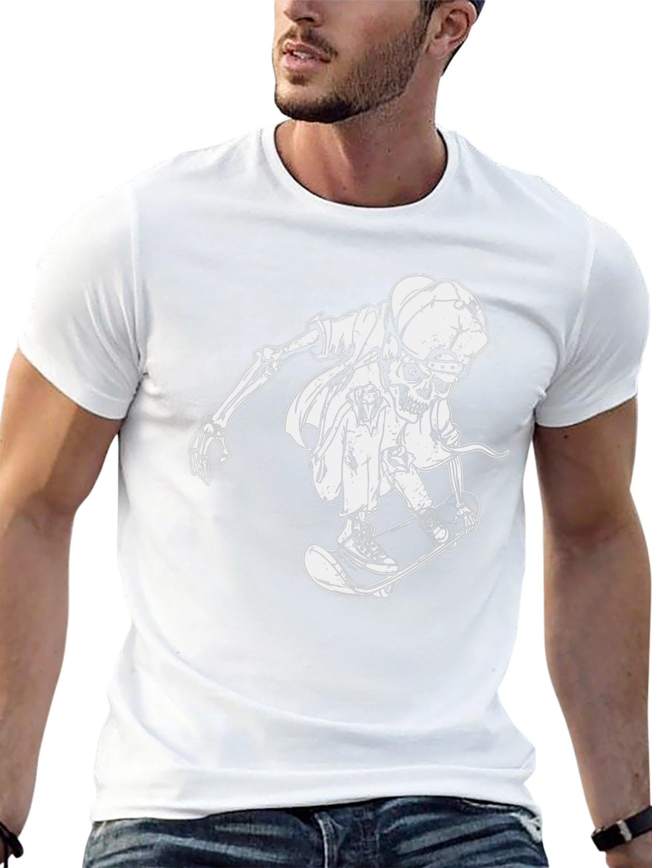 Skateboard Skeleton T-Shirt
