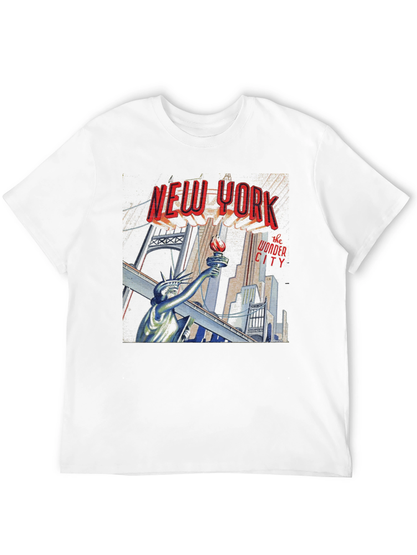 New York Wonder City Graphic T-Shirt