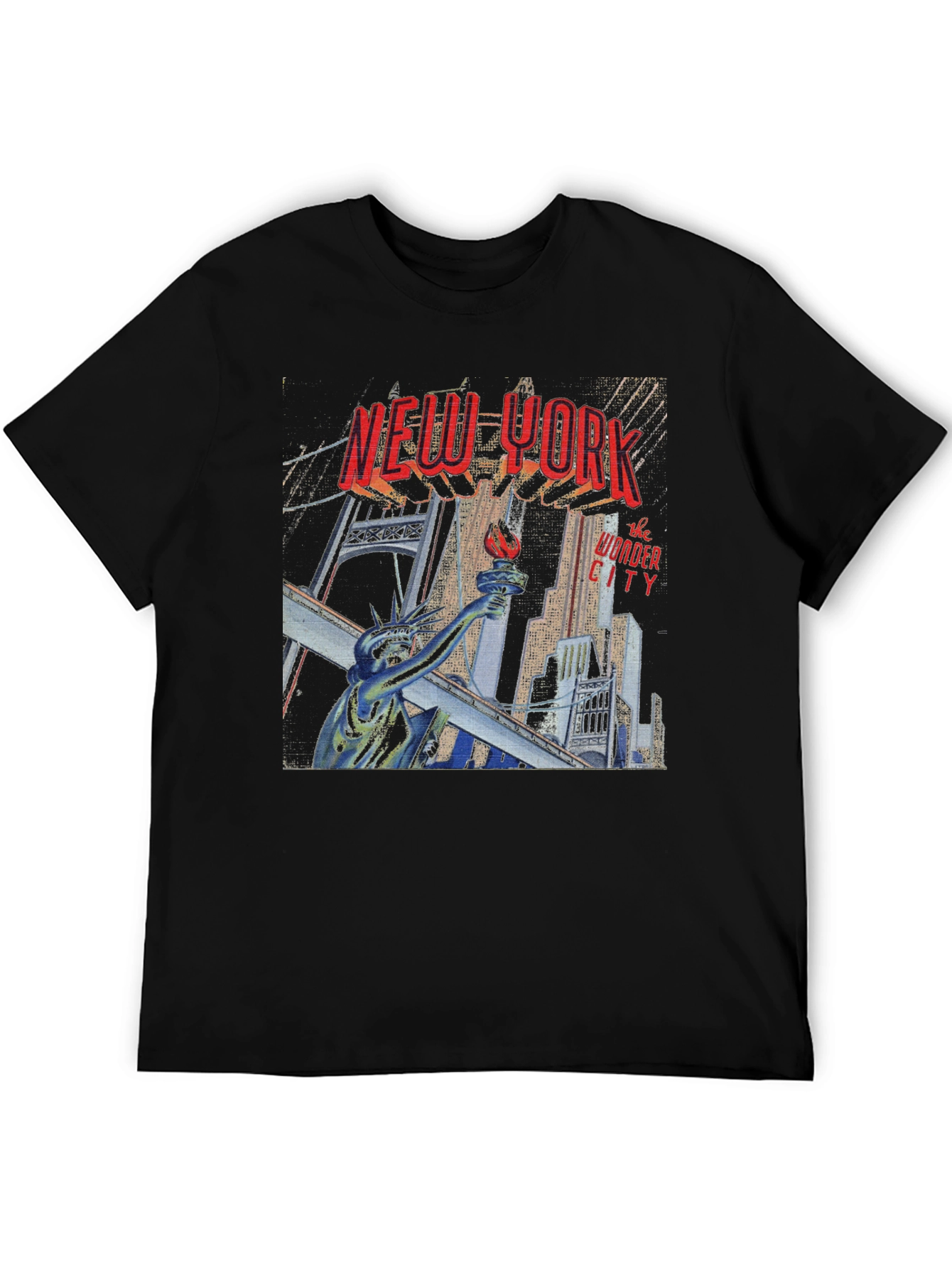 New York Wonder City Graphic T-Shirt