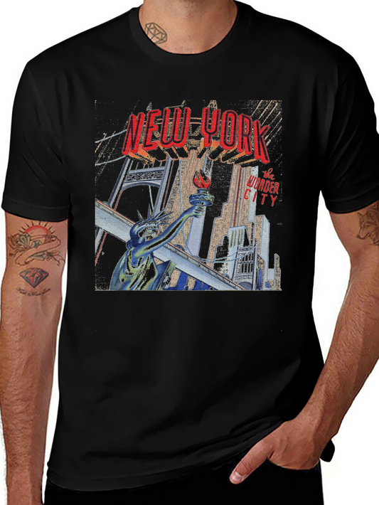 New York Wonder City Graphic T-Shirt