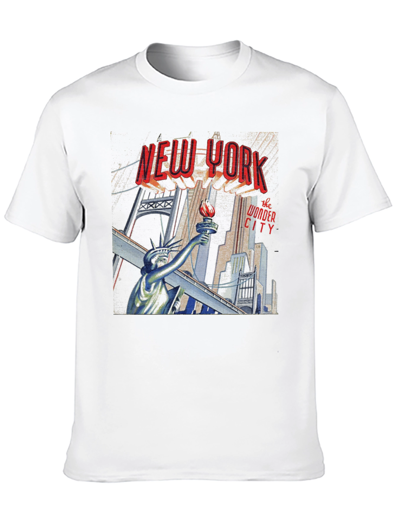 New York Wonder City Graphic T-Shirt
