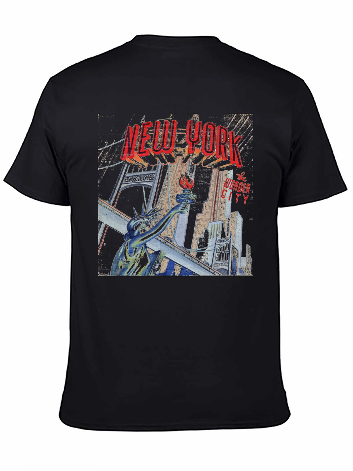 New York Wonder City Graphic T-Shirt