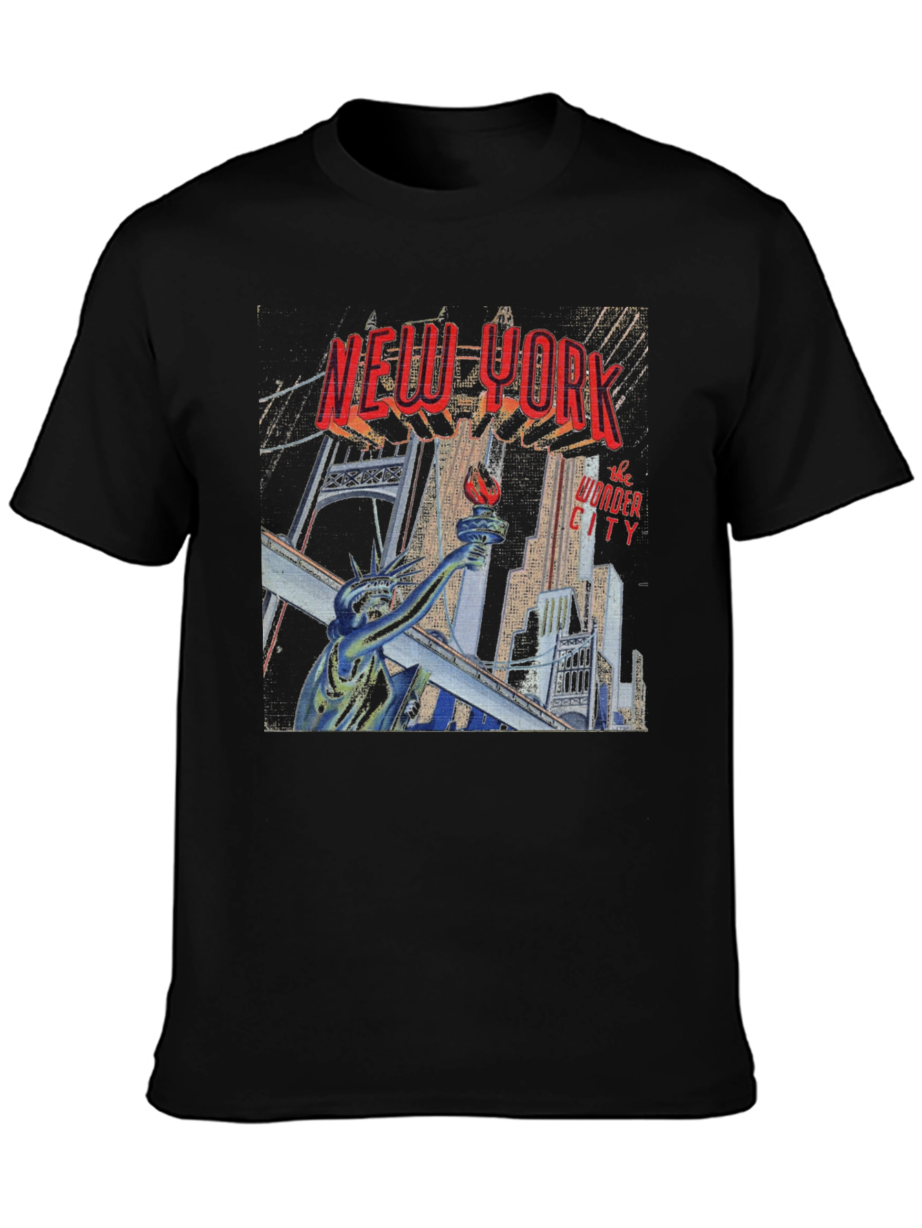 New York Wonder City Graphic T-Shirt