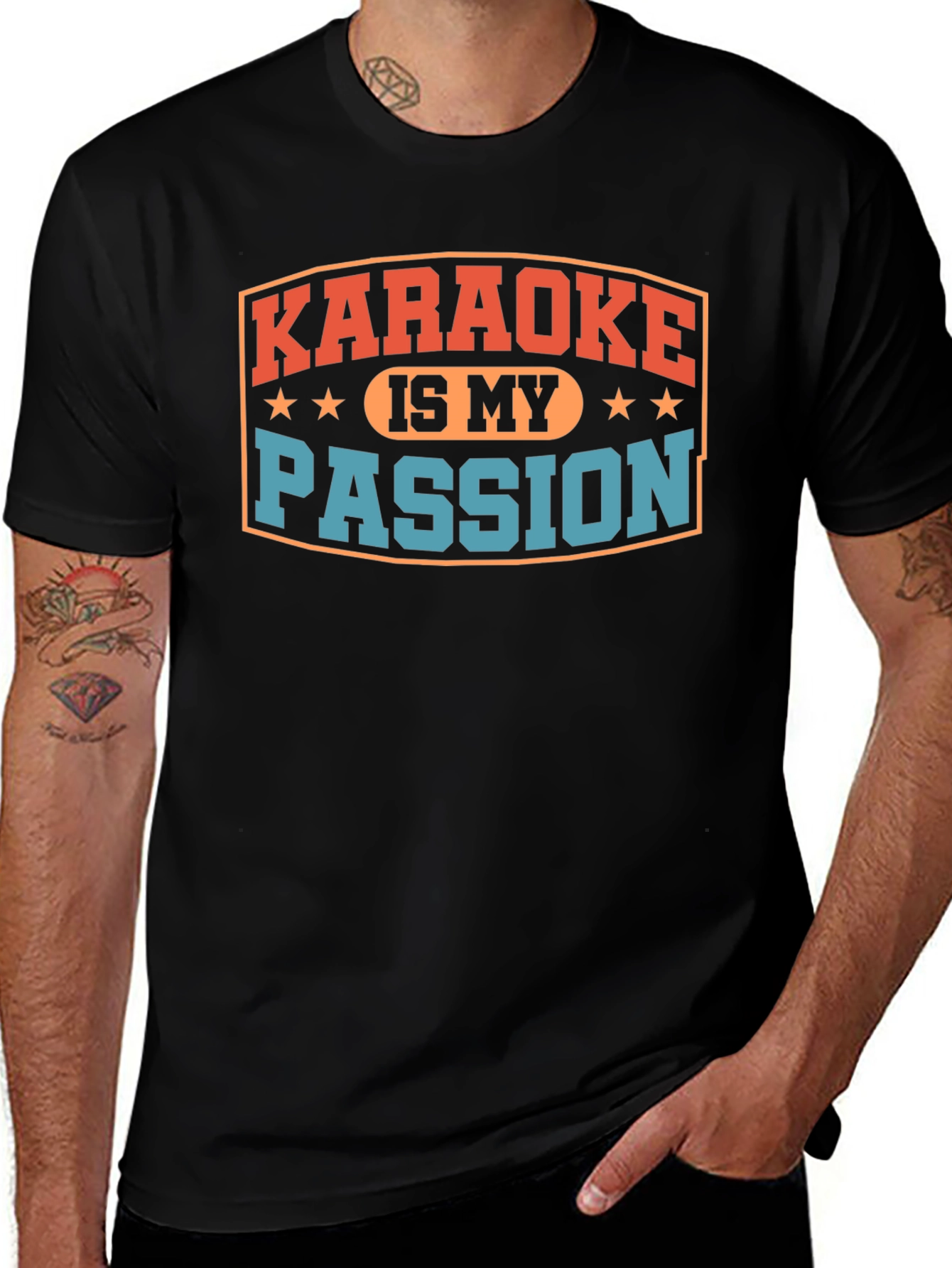 Karaoke is My Passion Graphic Tee