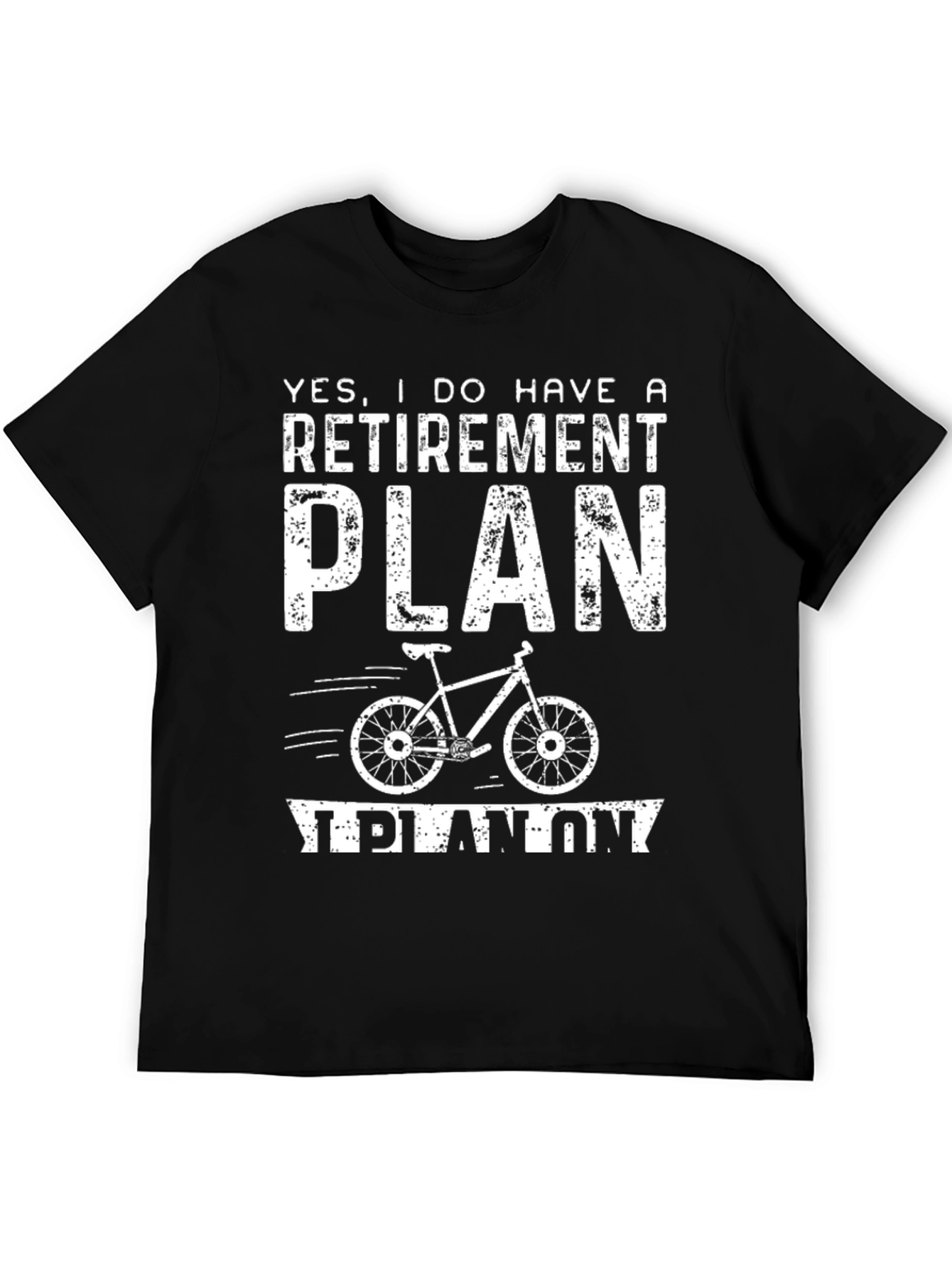 Retirement Plan Bike Graphic Tee