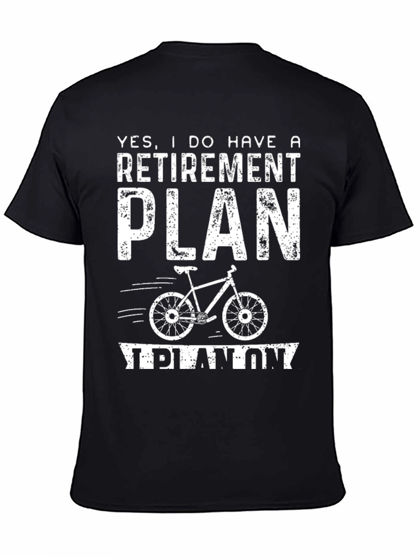 Retirement Plan Bike Graphic Tee